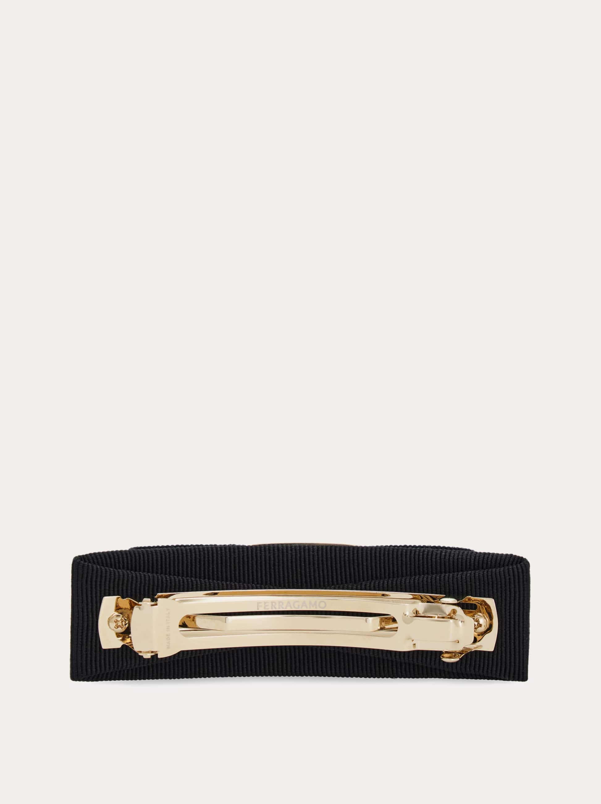  Ferragamo Damen Haarspange Mit Vara-schleife Schwarz 