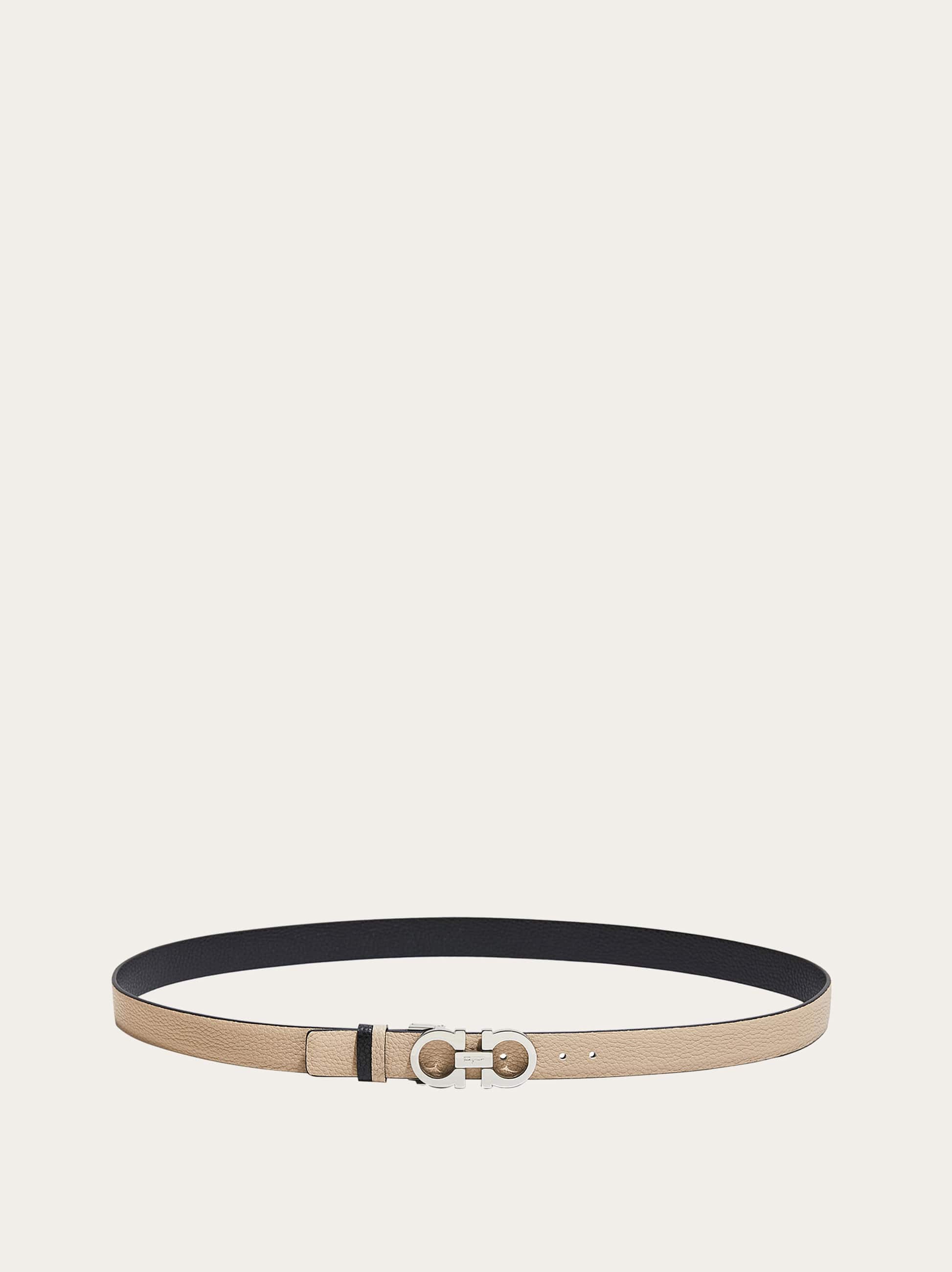  Ferragamo Damen Verstellbarer Gancini-wendegürtel Rosa 
