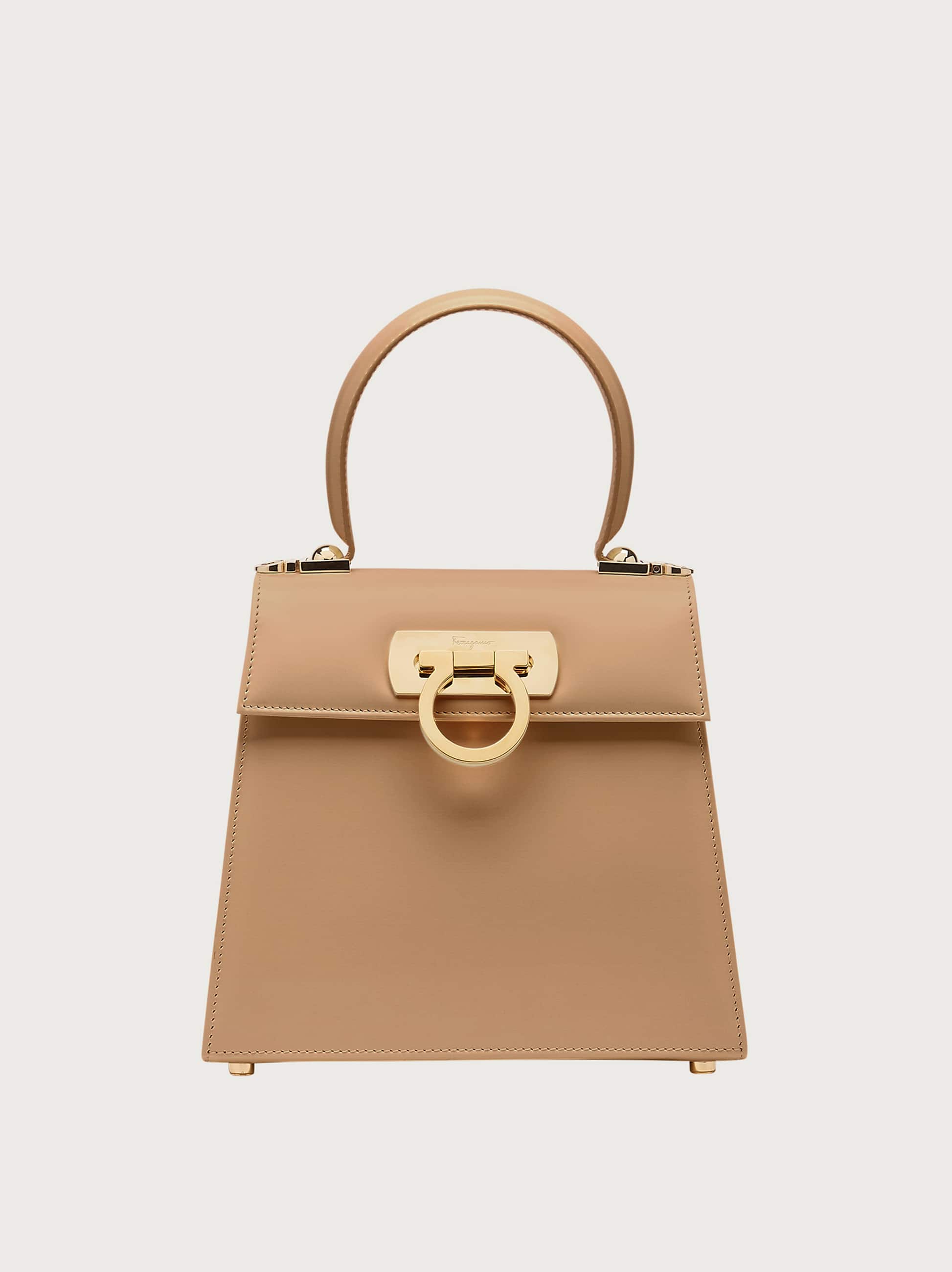 Salvatore Ferragamo Donna Top handle Beige