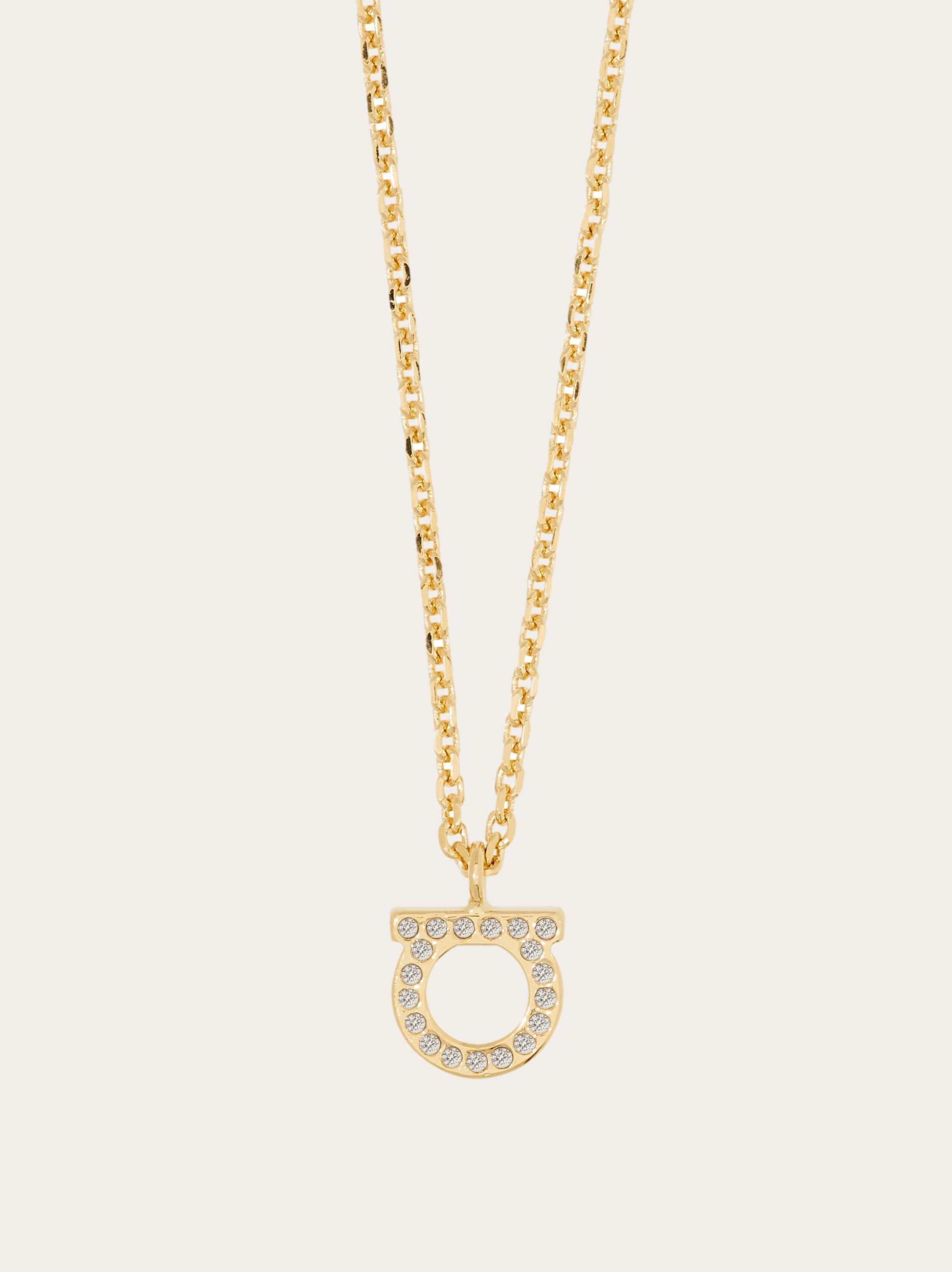  Ferragamo Damen Gancini-kette (s) Gold 