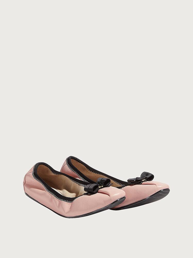ferragamo foldaway ballet flat