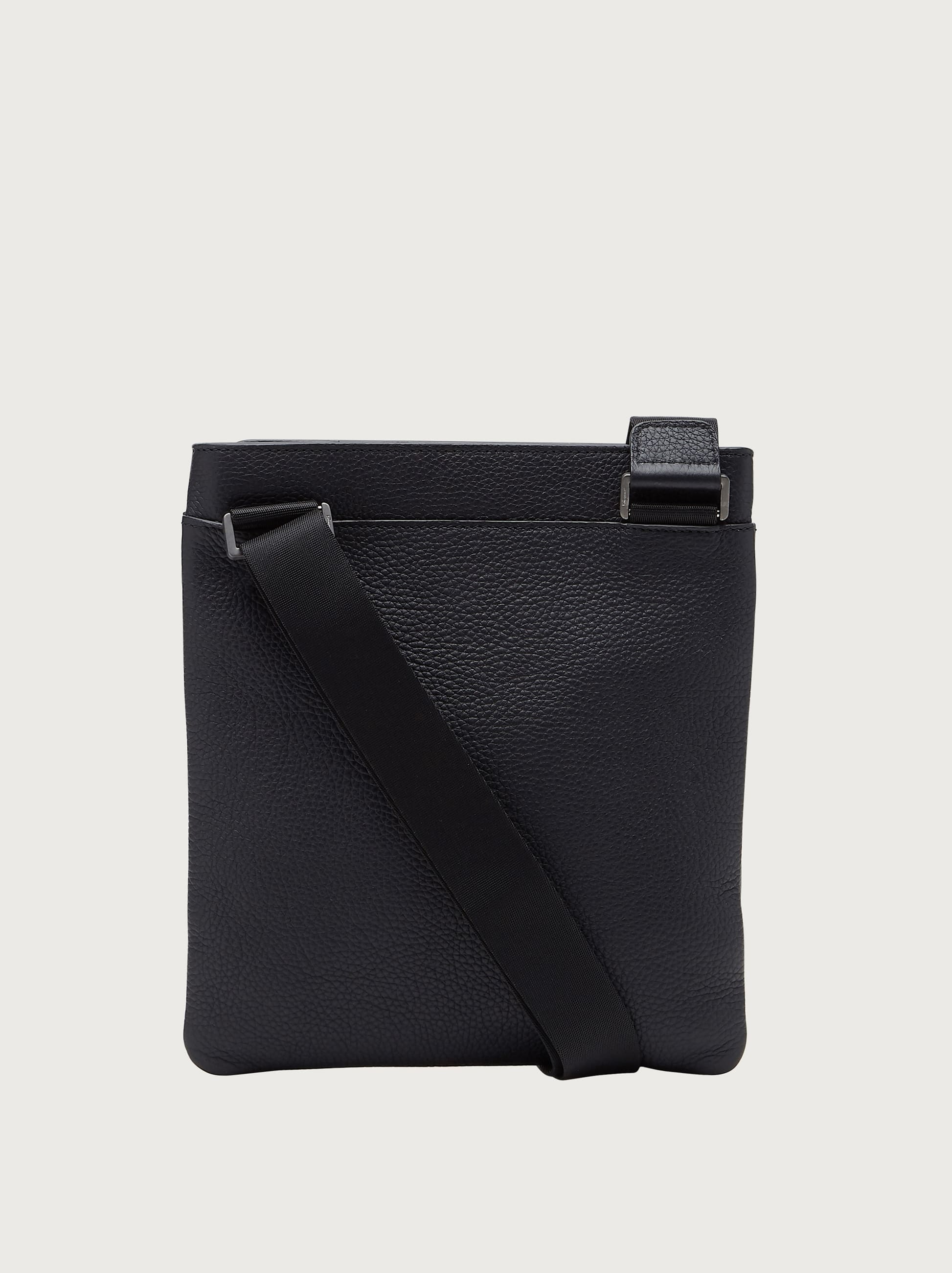  Ferragamo Herren Umhängetasche Schwarz 