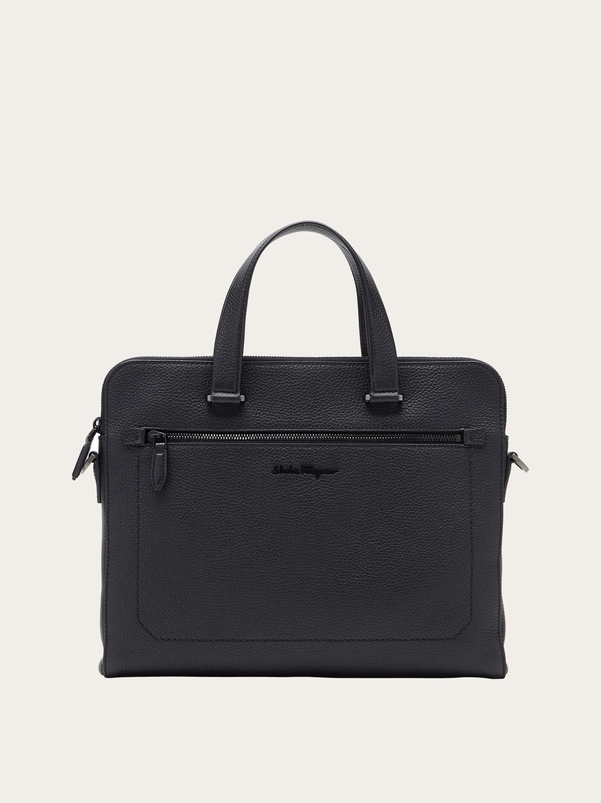 Salvatore Ferragamo Uomo Borsa business Nero
