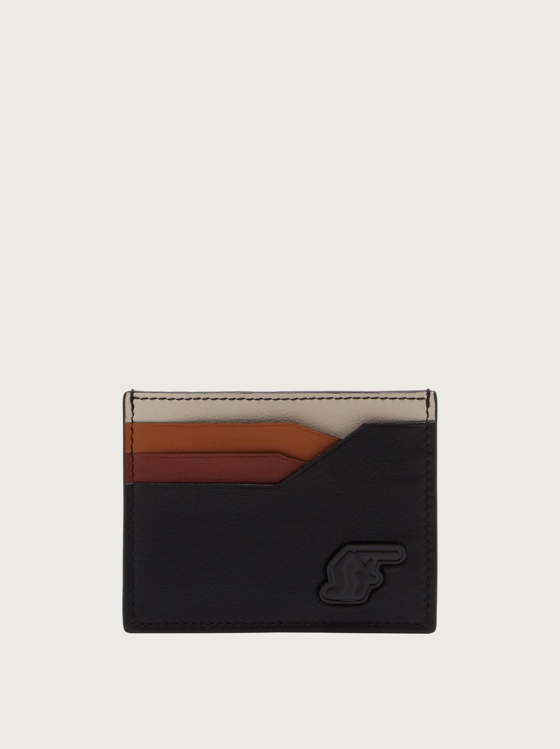 Salvatore Ferragamo, Salvatore Ferragamo Uomo Porta carte di credito SF  Nero | Fotomagazin