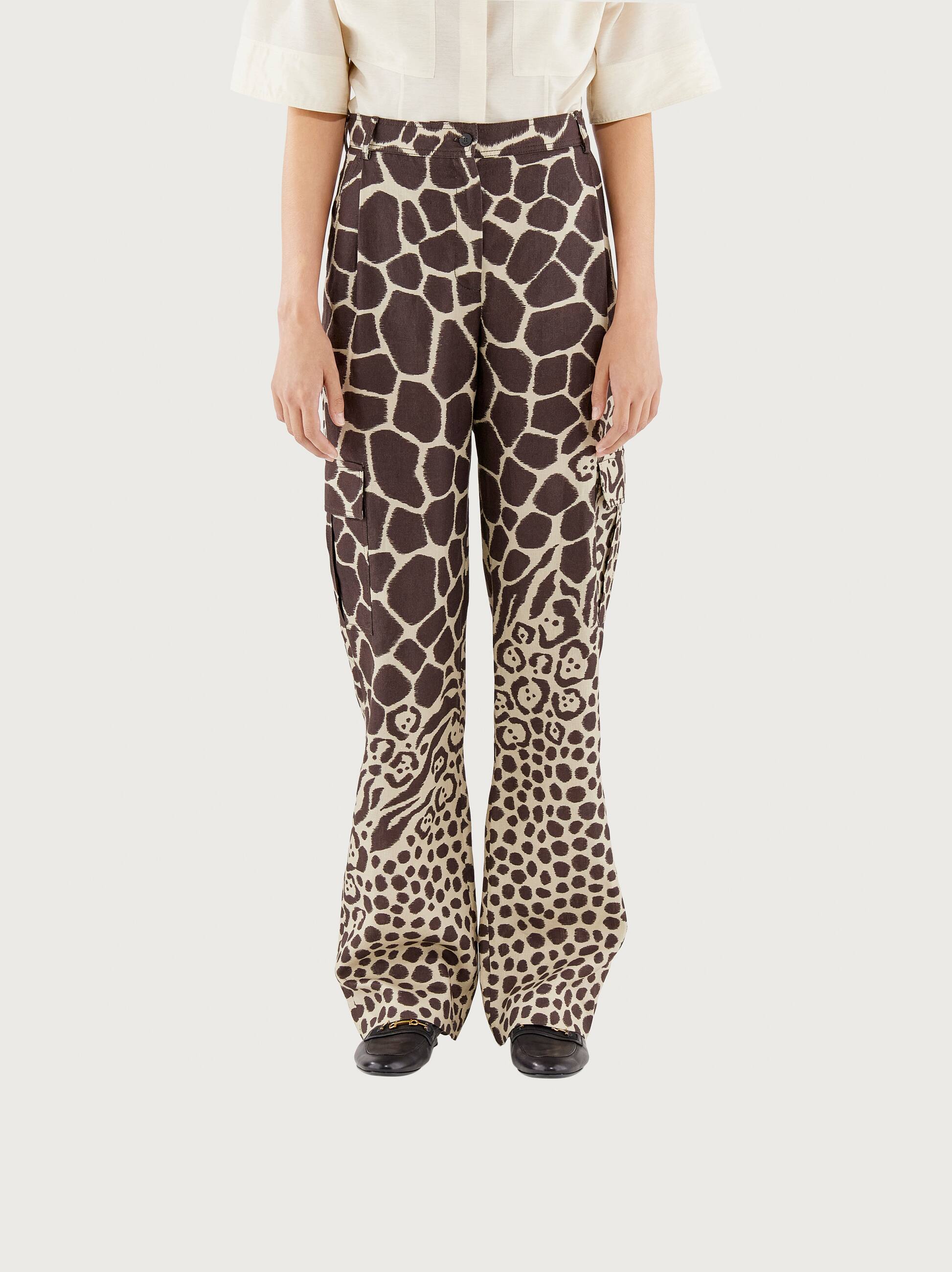 Animal cargo trousers clearance