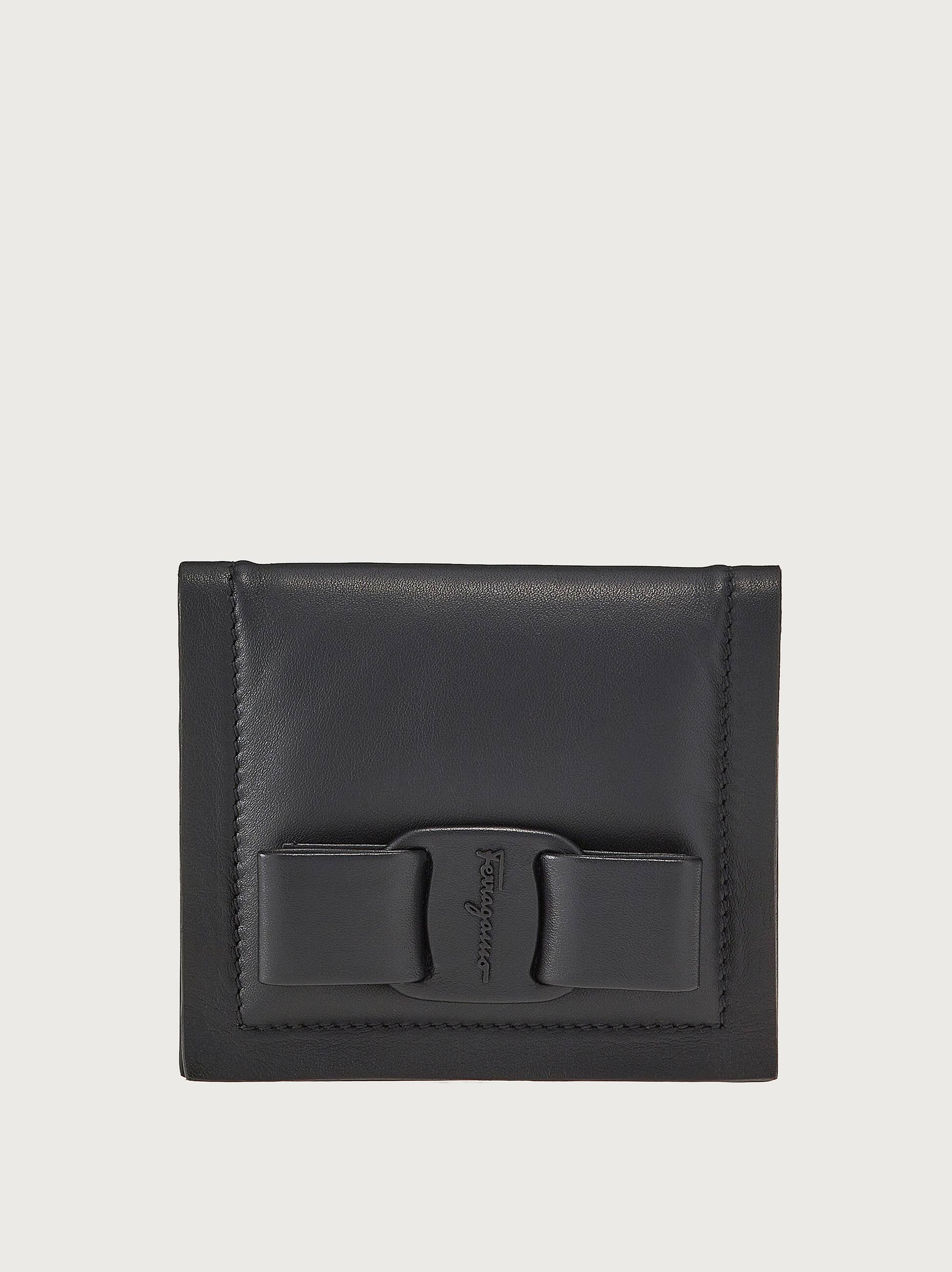 SALVATORE FERRAGAMO】VIVA BOW WALLET Ferragamo Viva Bow Compact Wallet | ModeSens