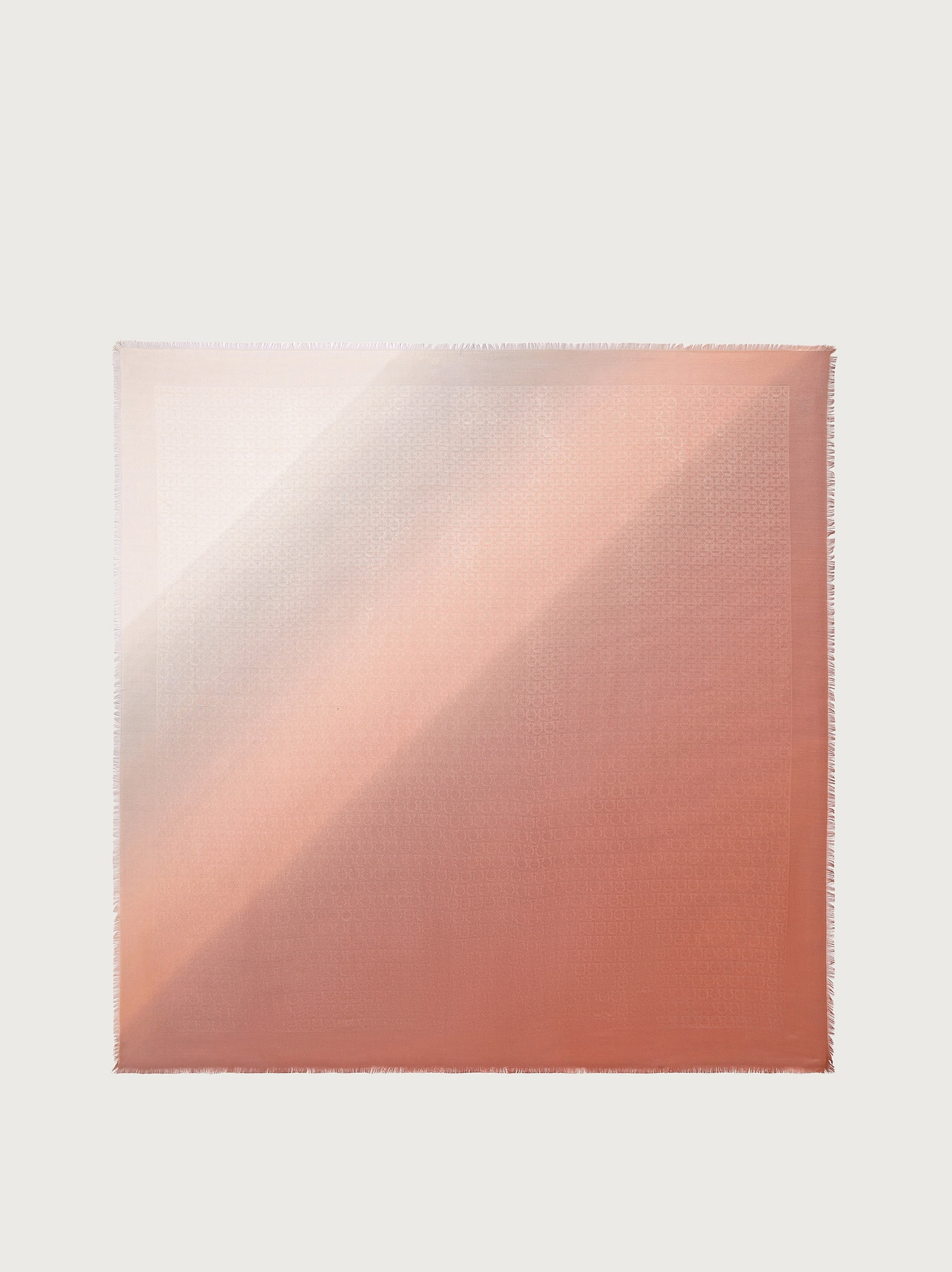 Salvatore Ferragamo Donna Scialle Gancini Rosa