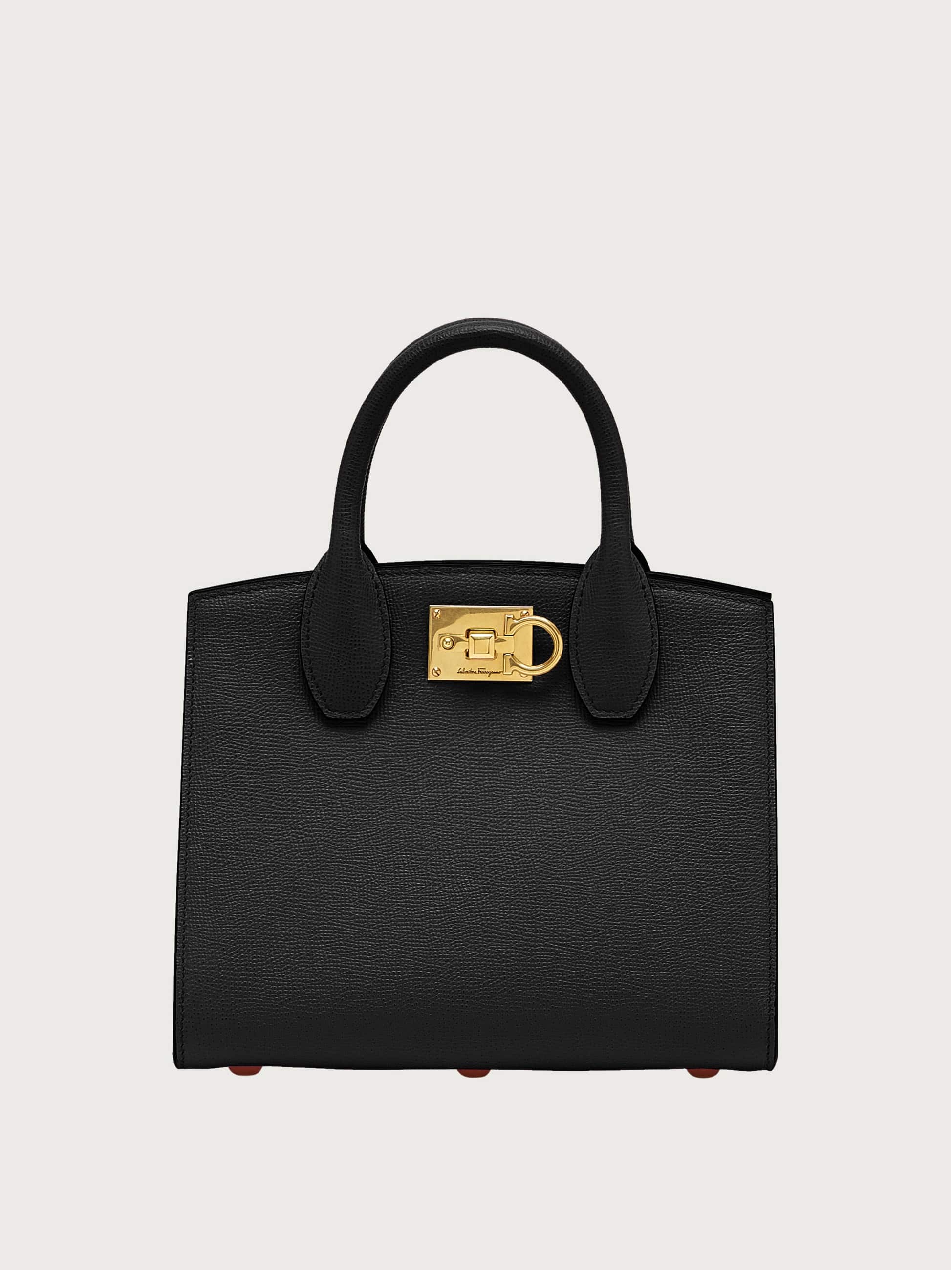 Salvatore Ferragamo Donna Ferragamo Studio Box bag Nero