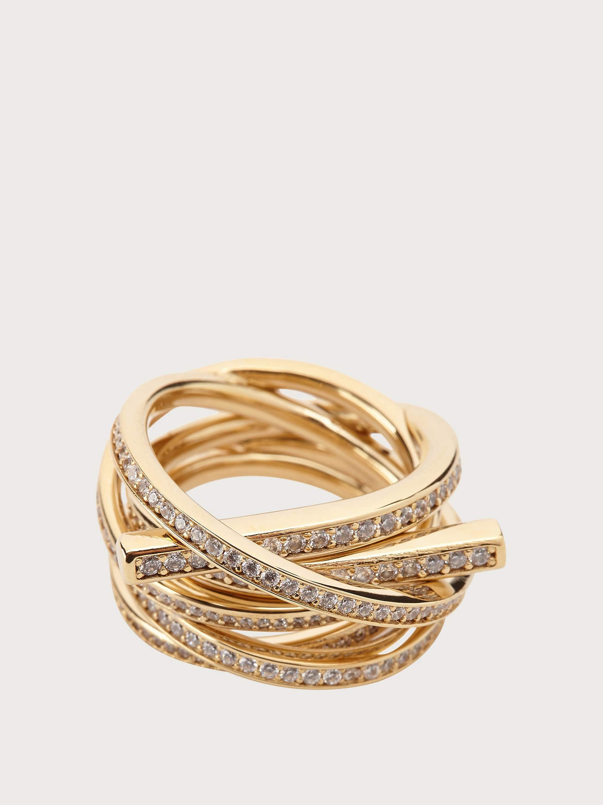 Ferragamo Gancini Ring In Gold