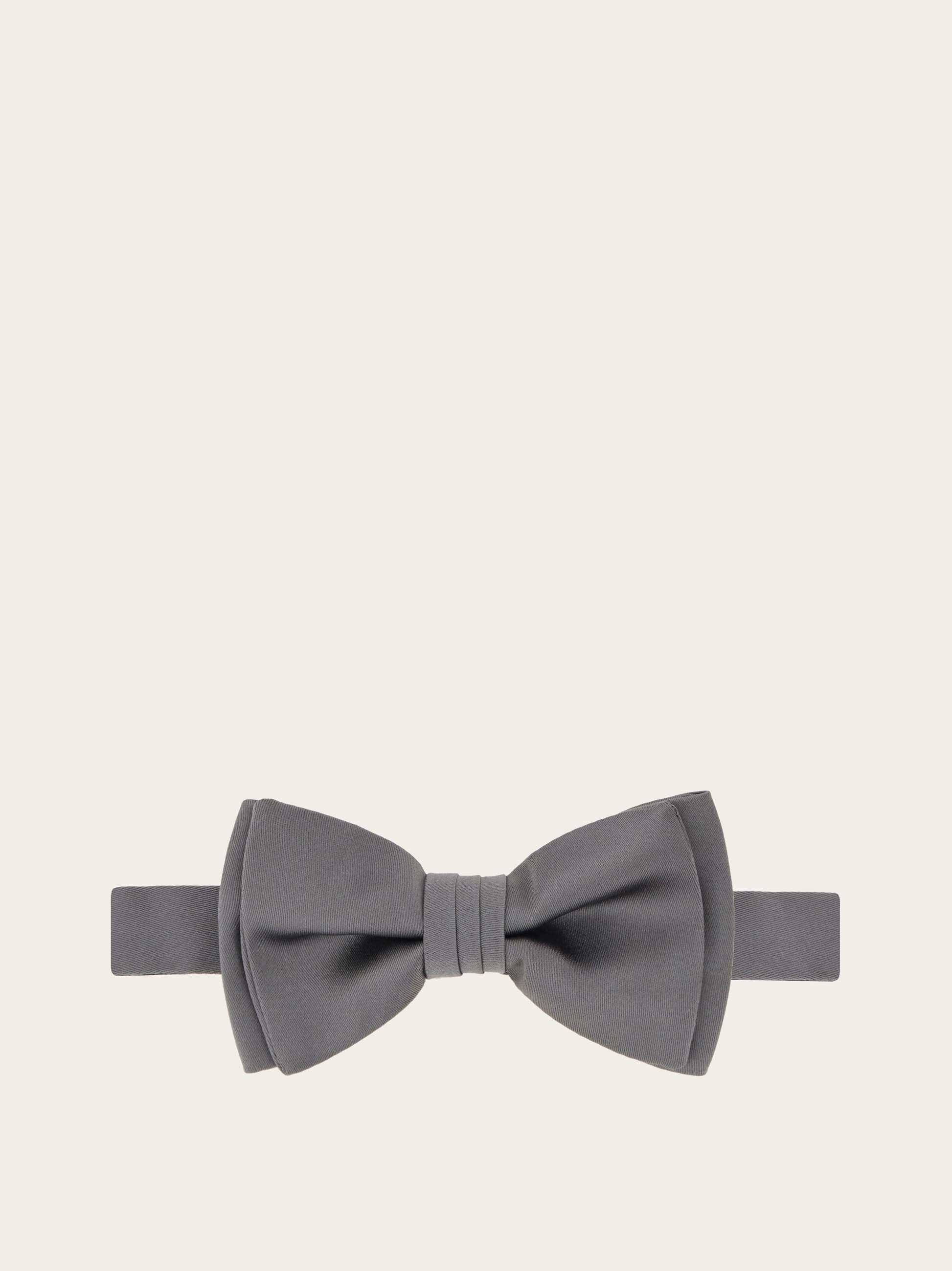 Ferragamo Bow Tie In Gray