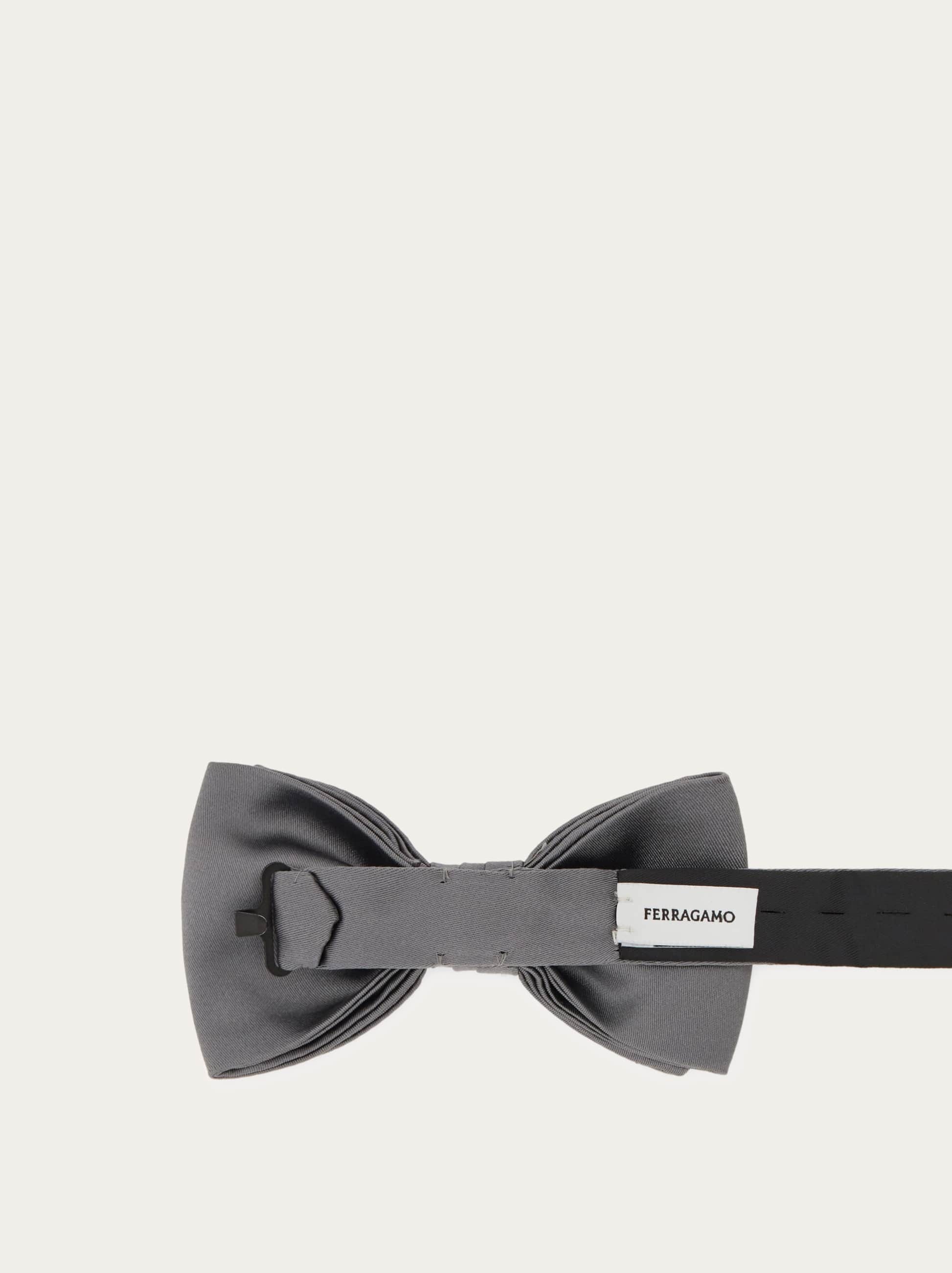 Ferragamo Bow Tie In Gray