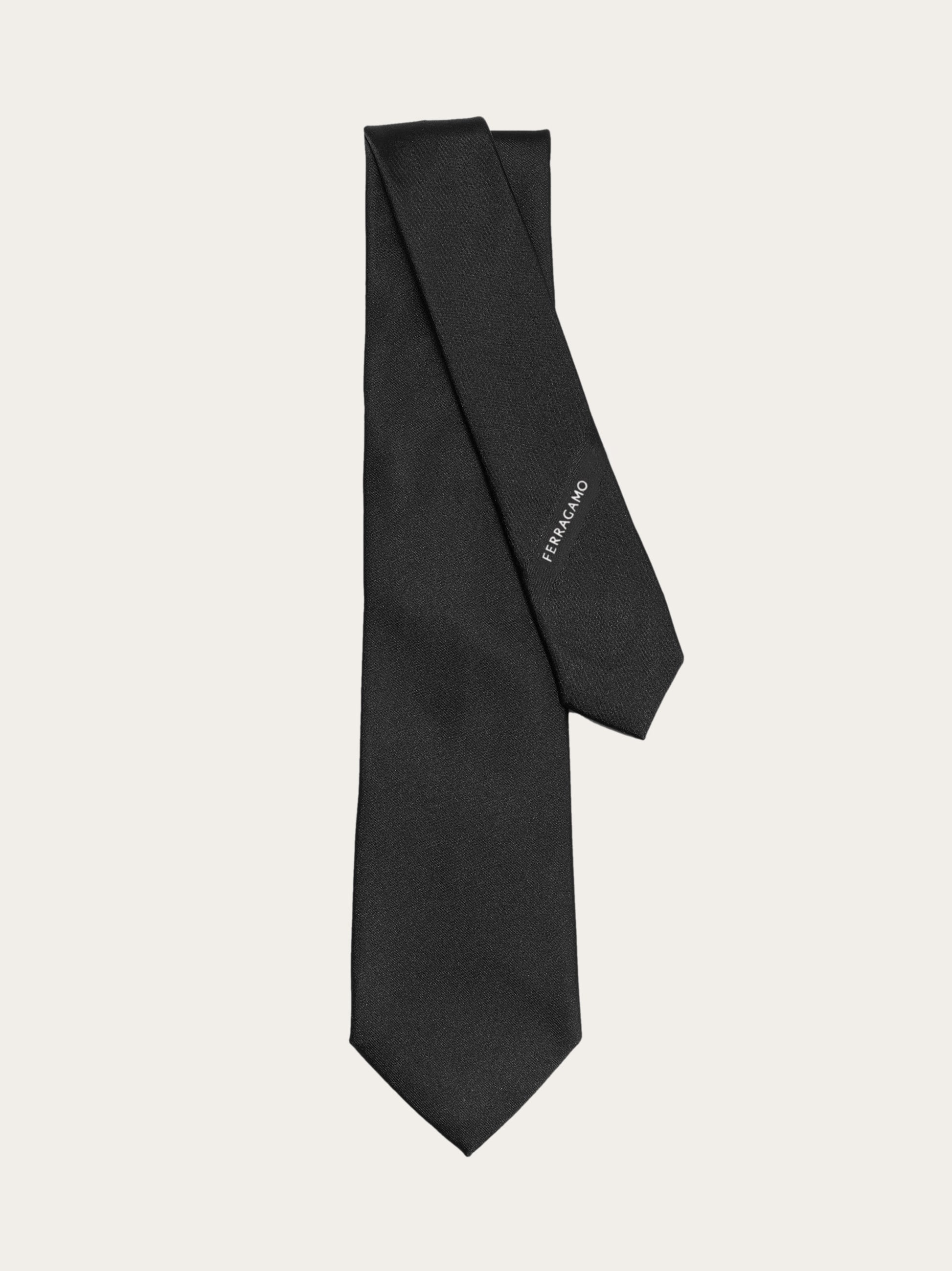  Ferragamo Herren Krawatte Aus Seide Schwarz 