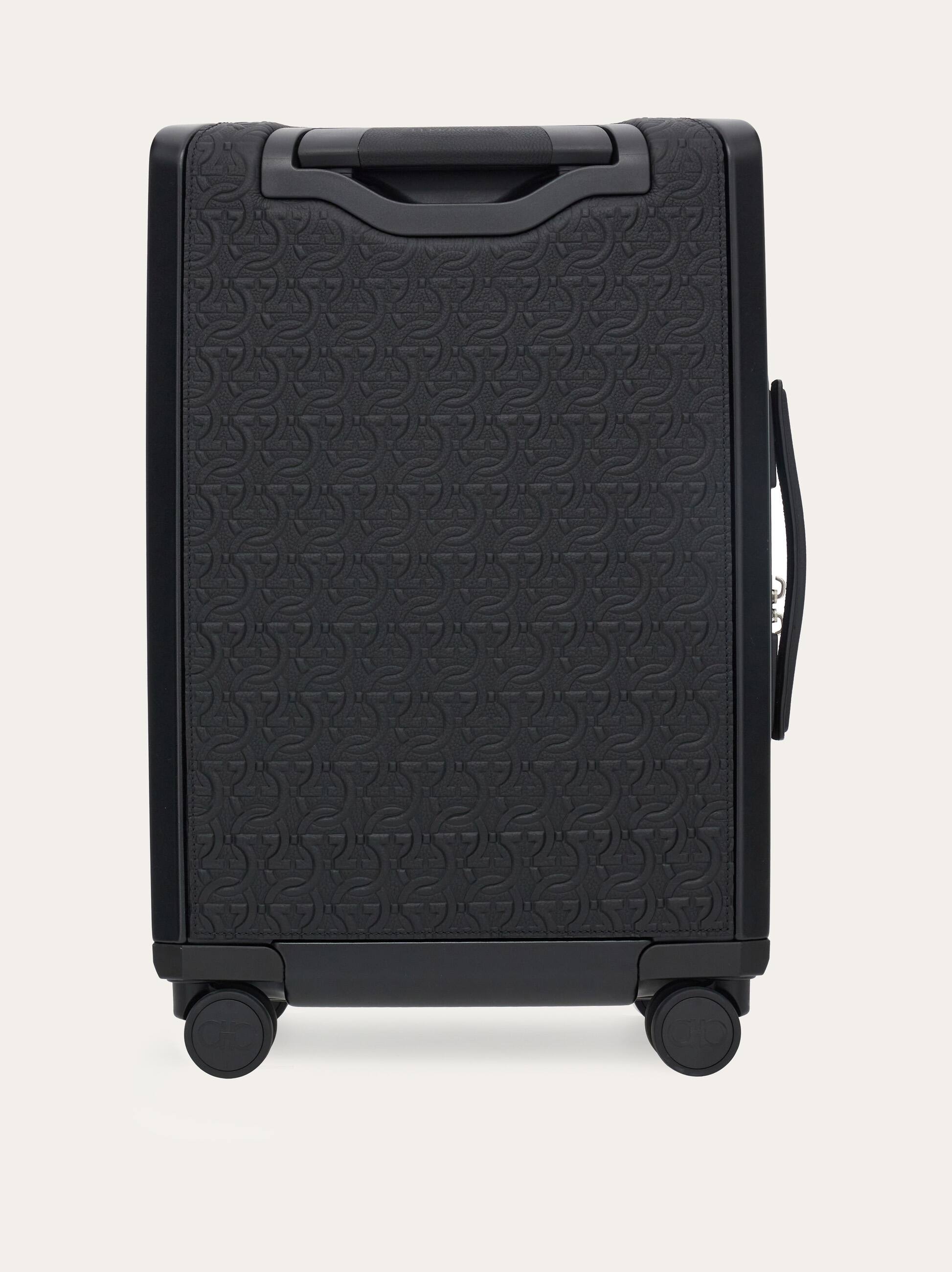  Ferragamo Herren Trolley Mit Gancini-prägung Schwarz 