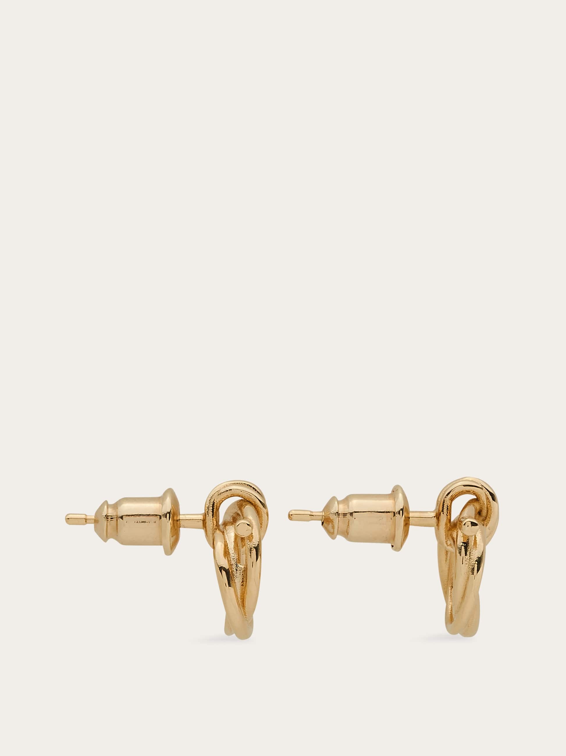  Ferragamo Damen Gancini Ohrringe Torchon (xs) Gold 