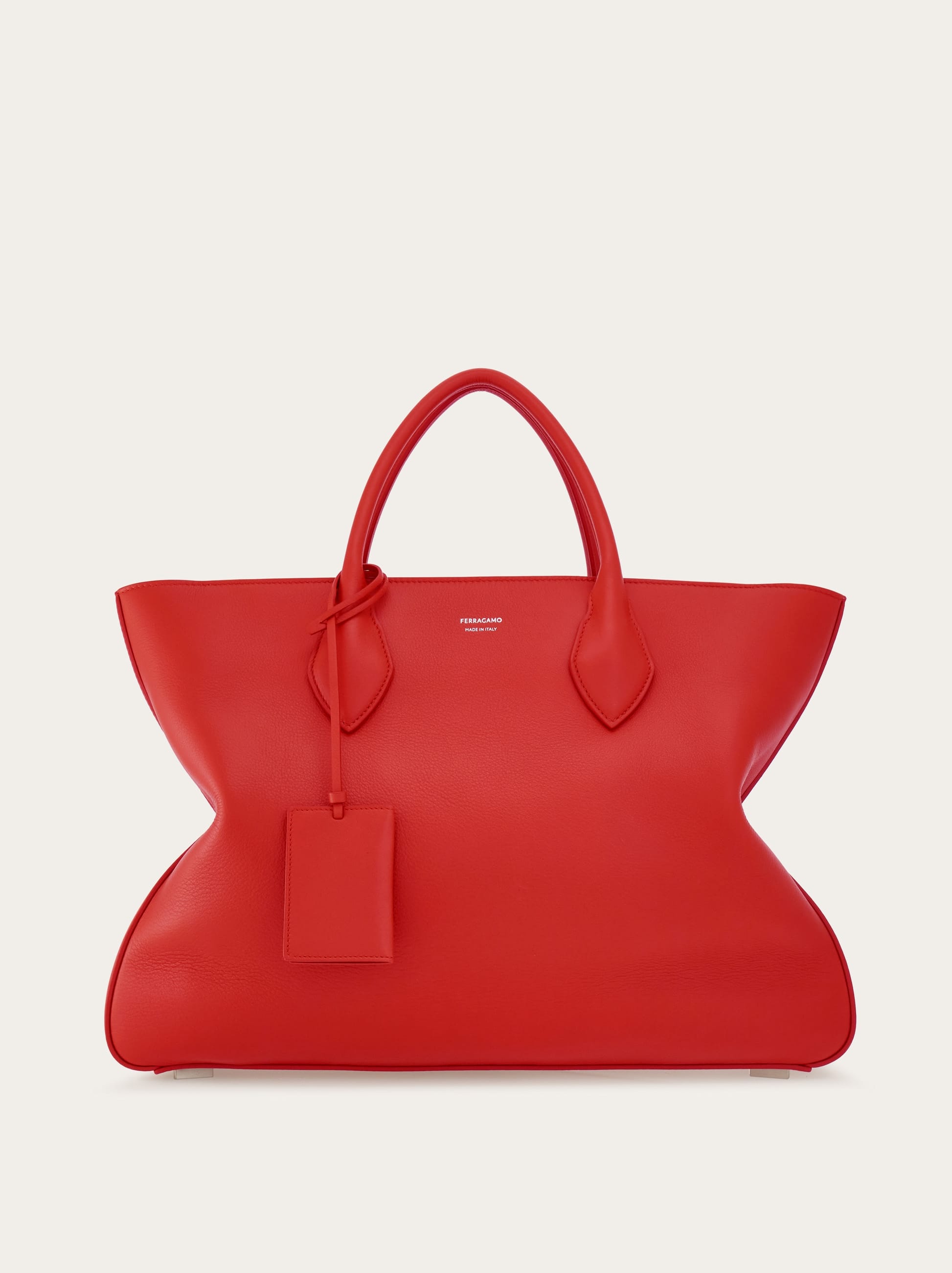 Ferragamo Tote Bag In Red | ModeSens