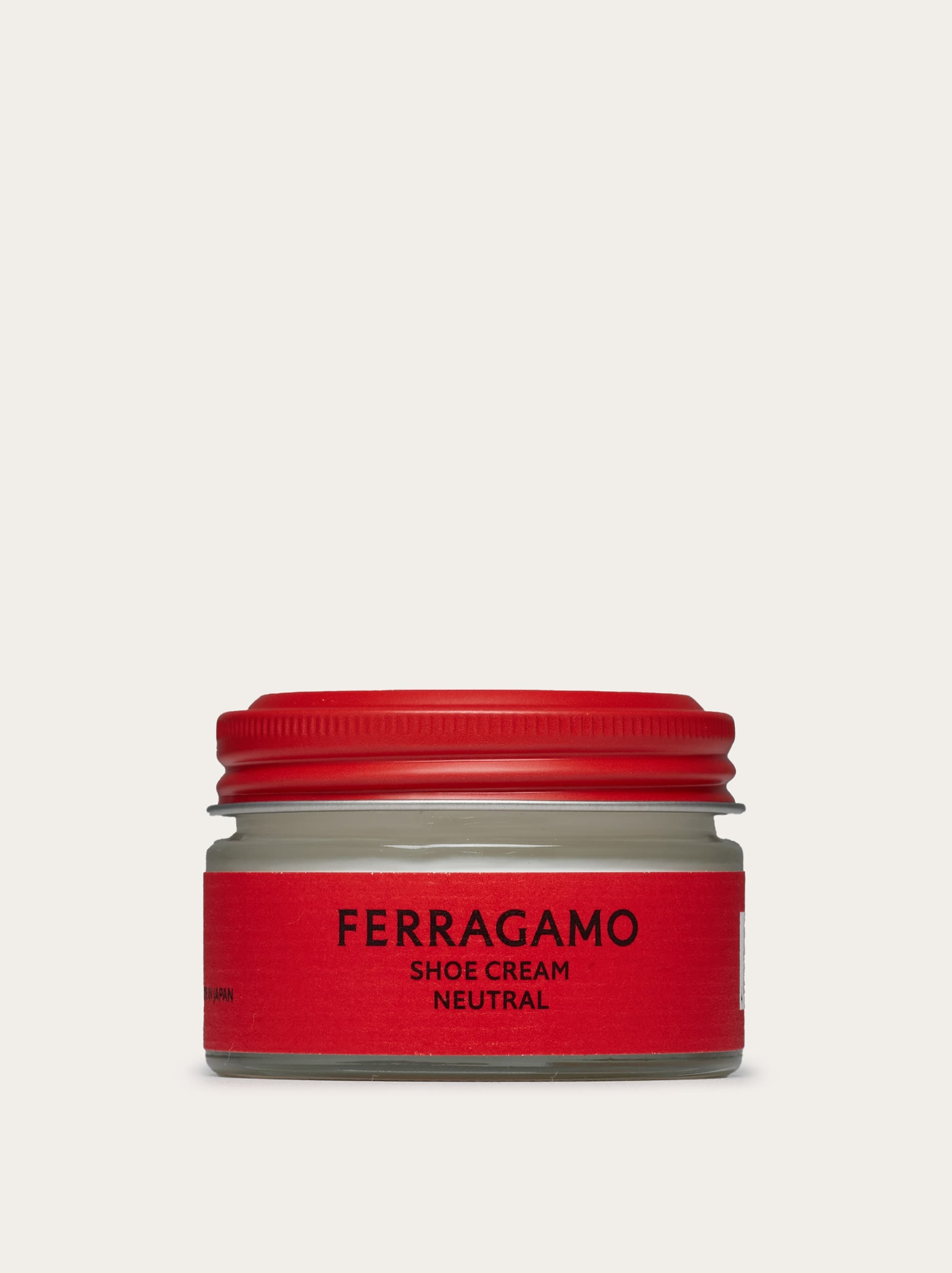 Ferragamo Shoe Care Cream In White