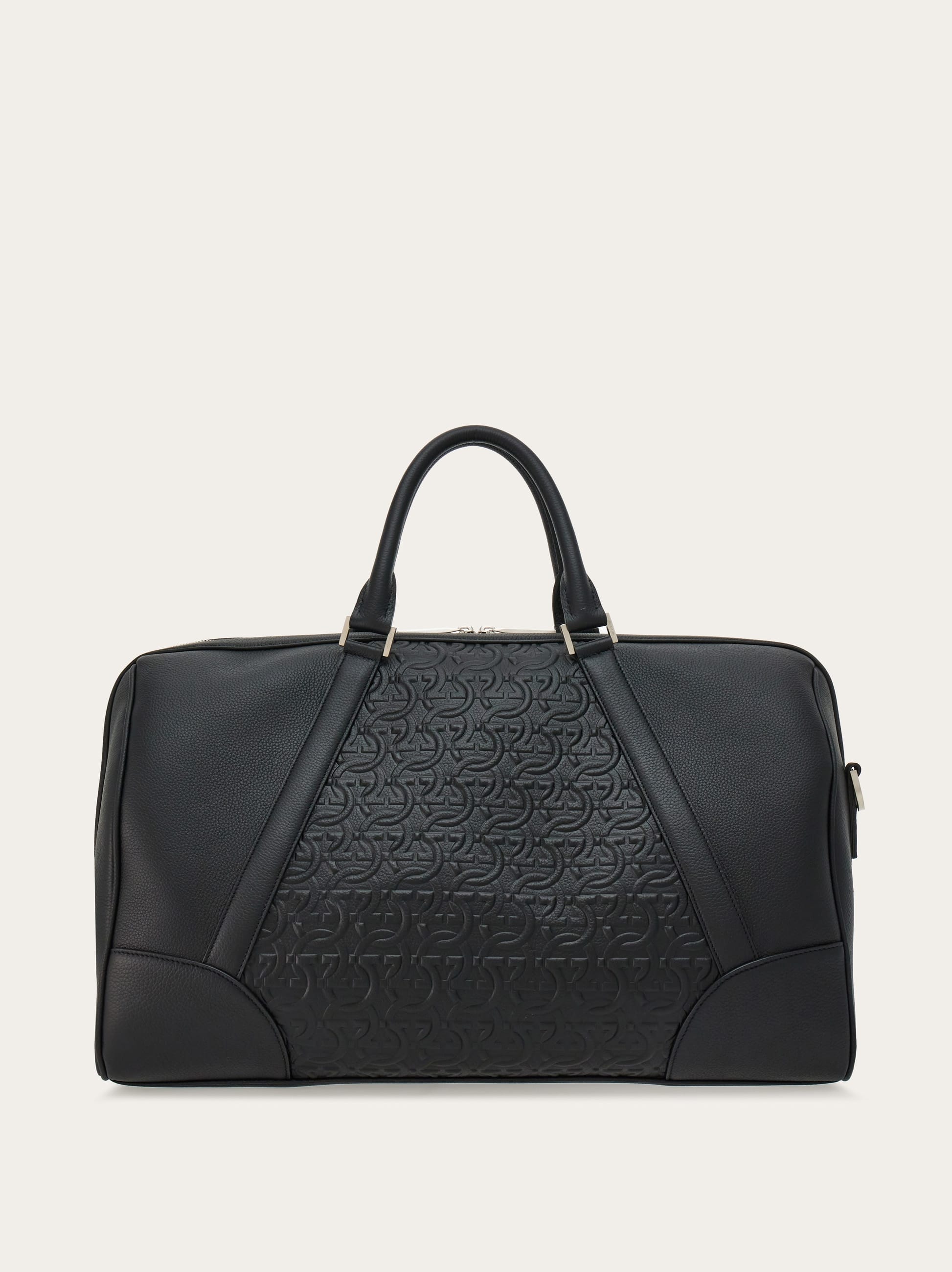Ferragamo Uomo Duffle bag Gancini Nero