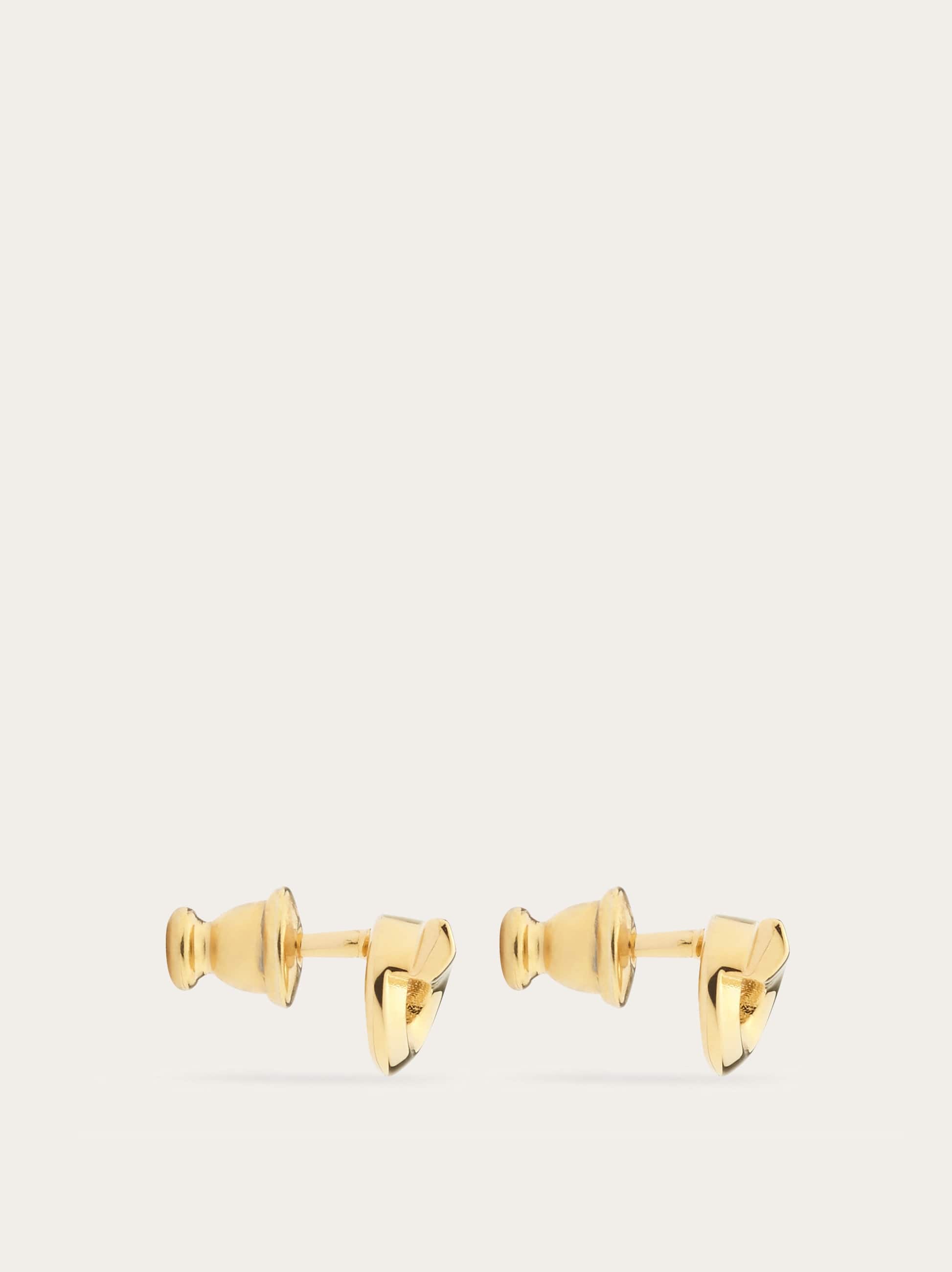  Ferragamo Damen Gancini-ohrringe (m) Gold 
