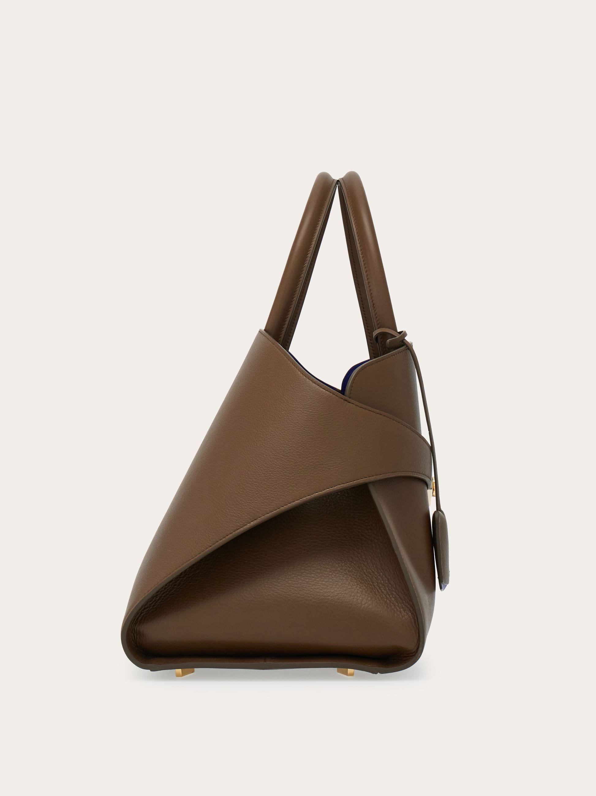 Ferragamo Hug Handbag (m) In Brown