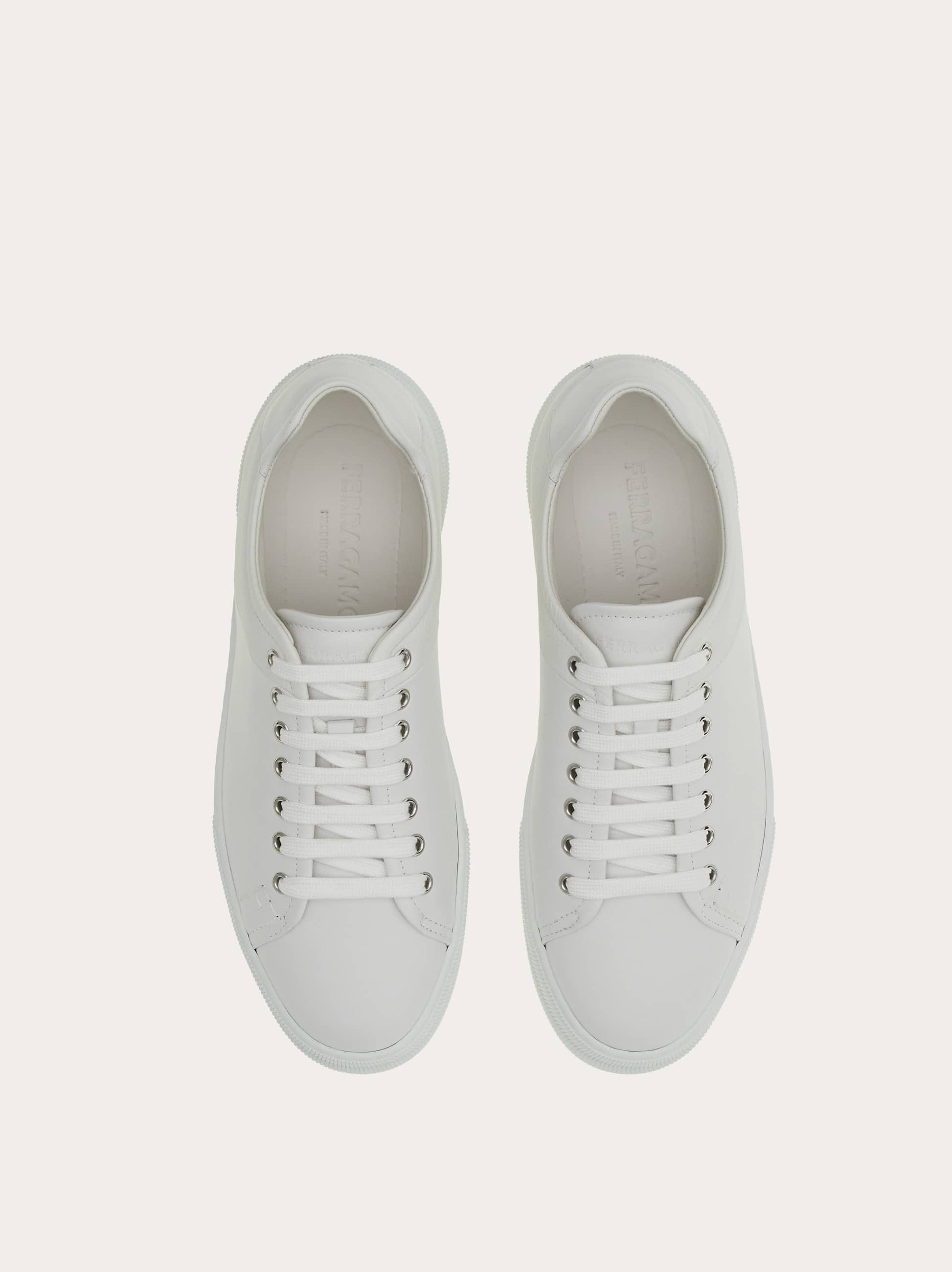  Ferragamo Herren Low-top-sneaker Weiß Größe 39 