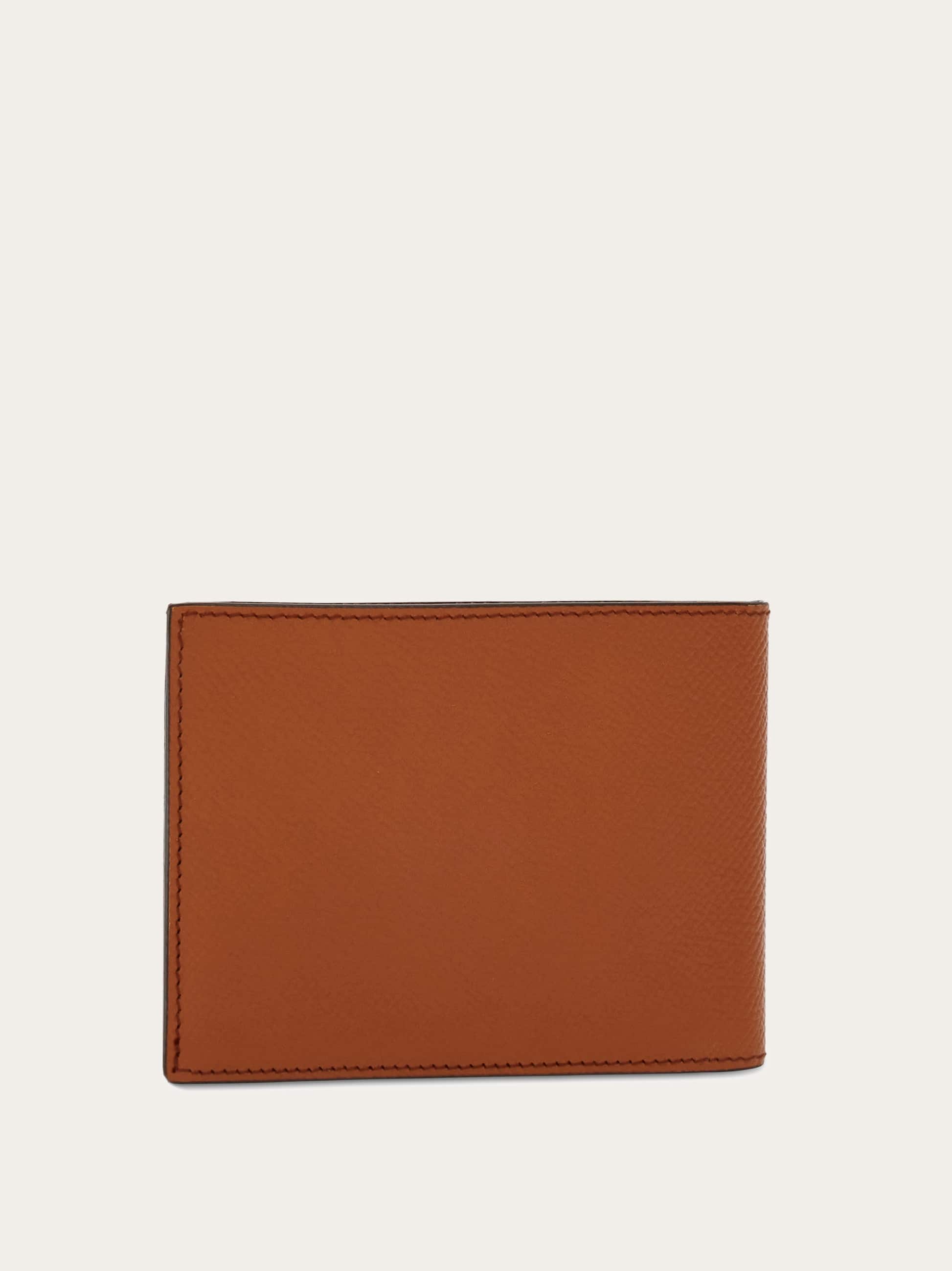  Ferragamo Herren Gancini Brieftasche Braun 
