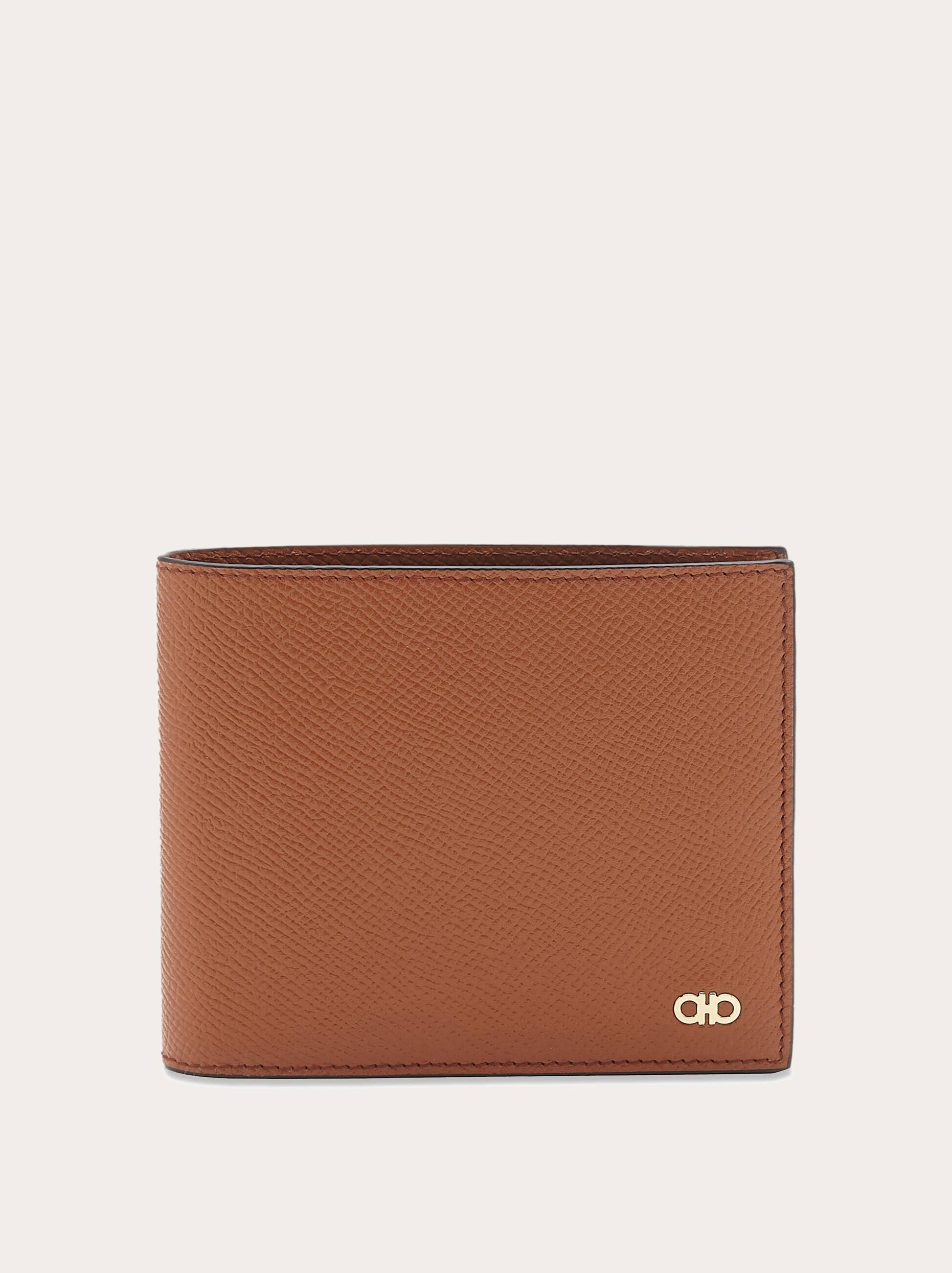 Ferragamo Uomo Portafoglio Gancini Marrone