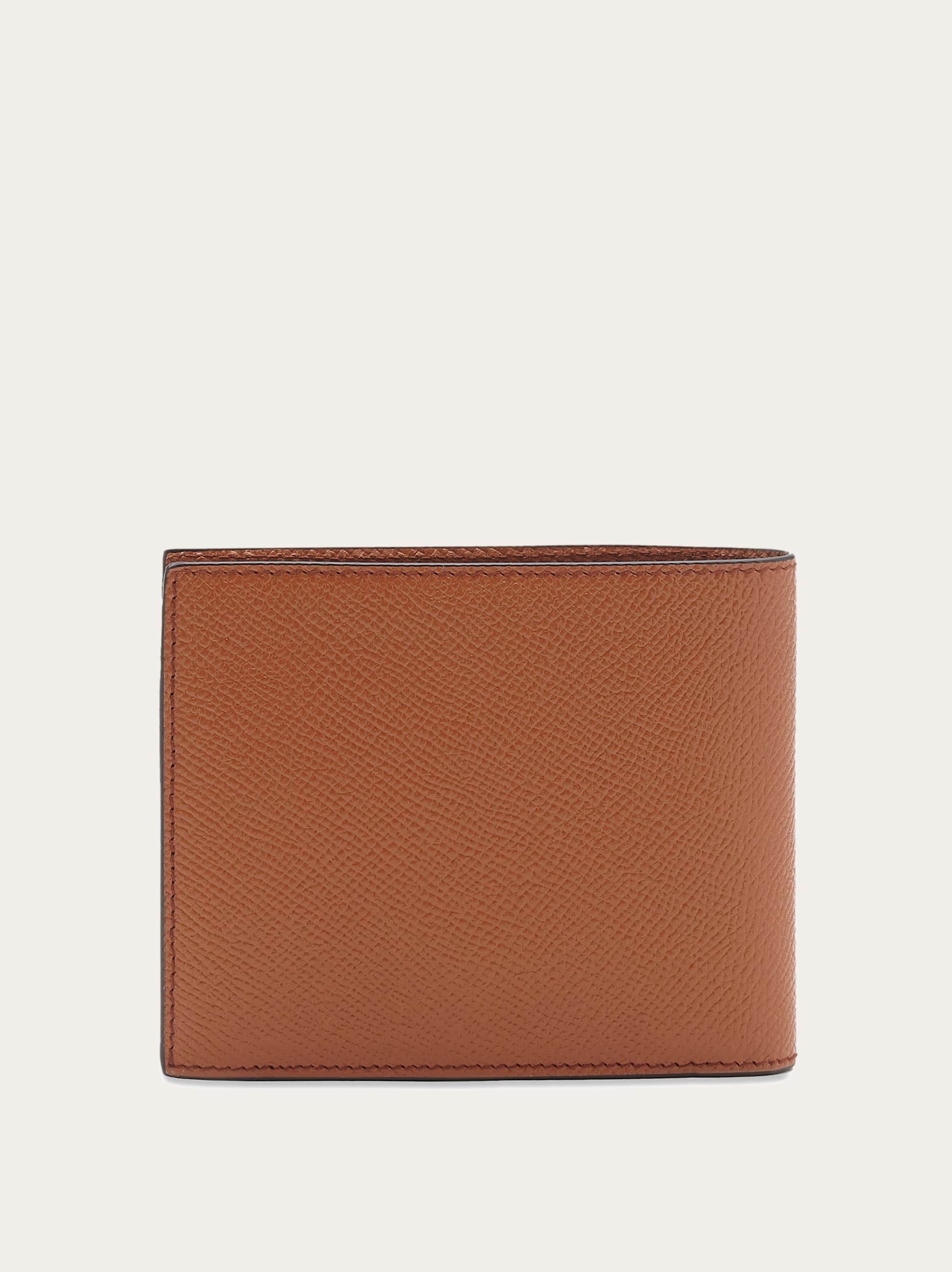  Ferragamo Herren Gancini Brieftasche Braun 