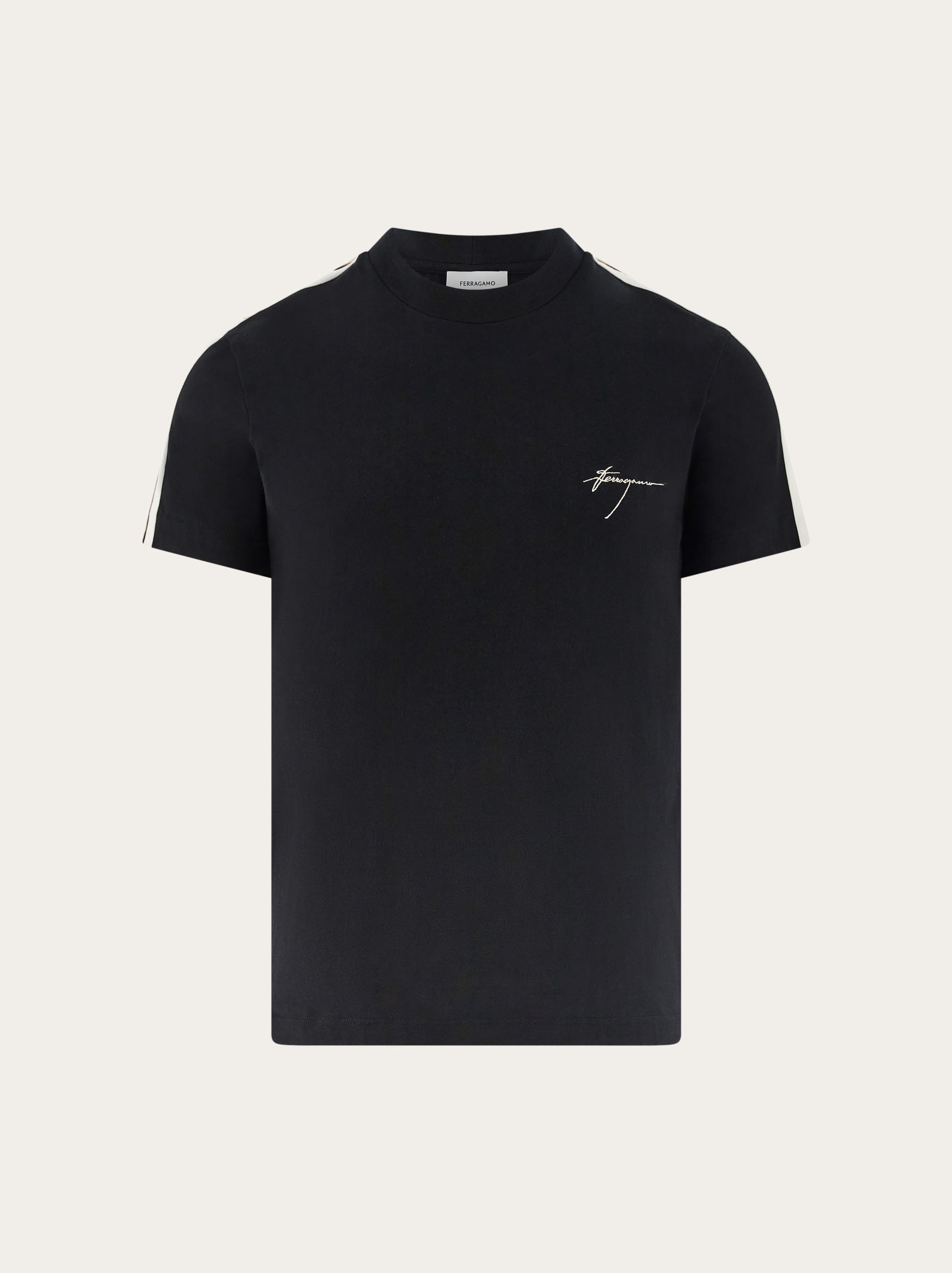 Ferragamo Sporty T-shirt In Black