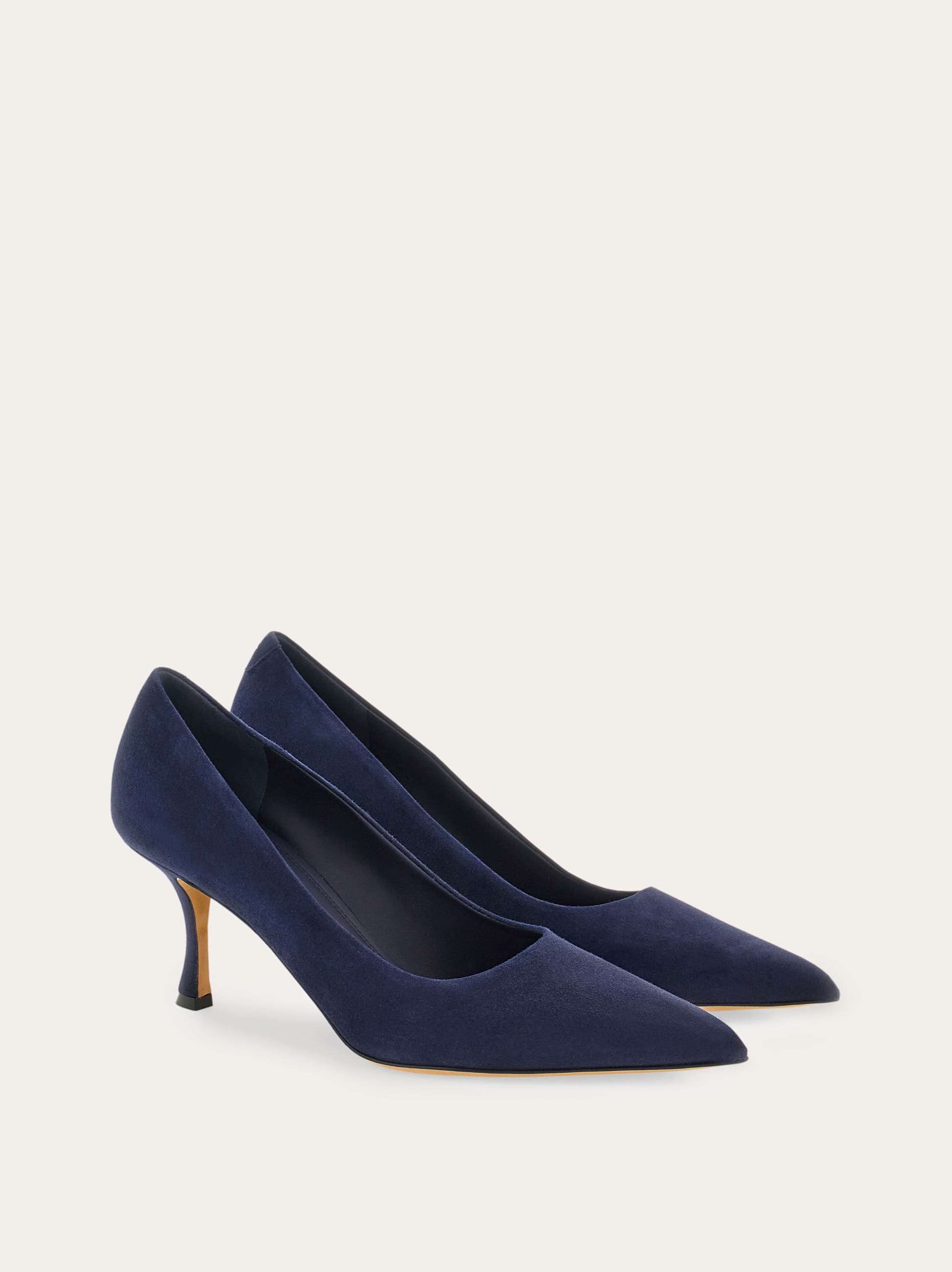 Ferragamo Pump Shoe In Blue