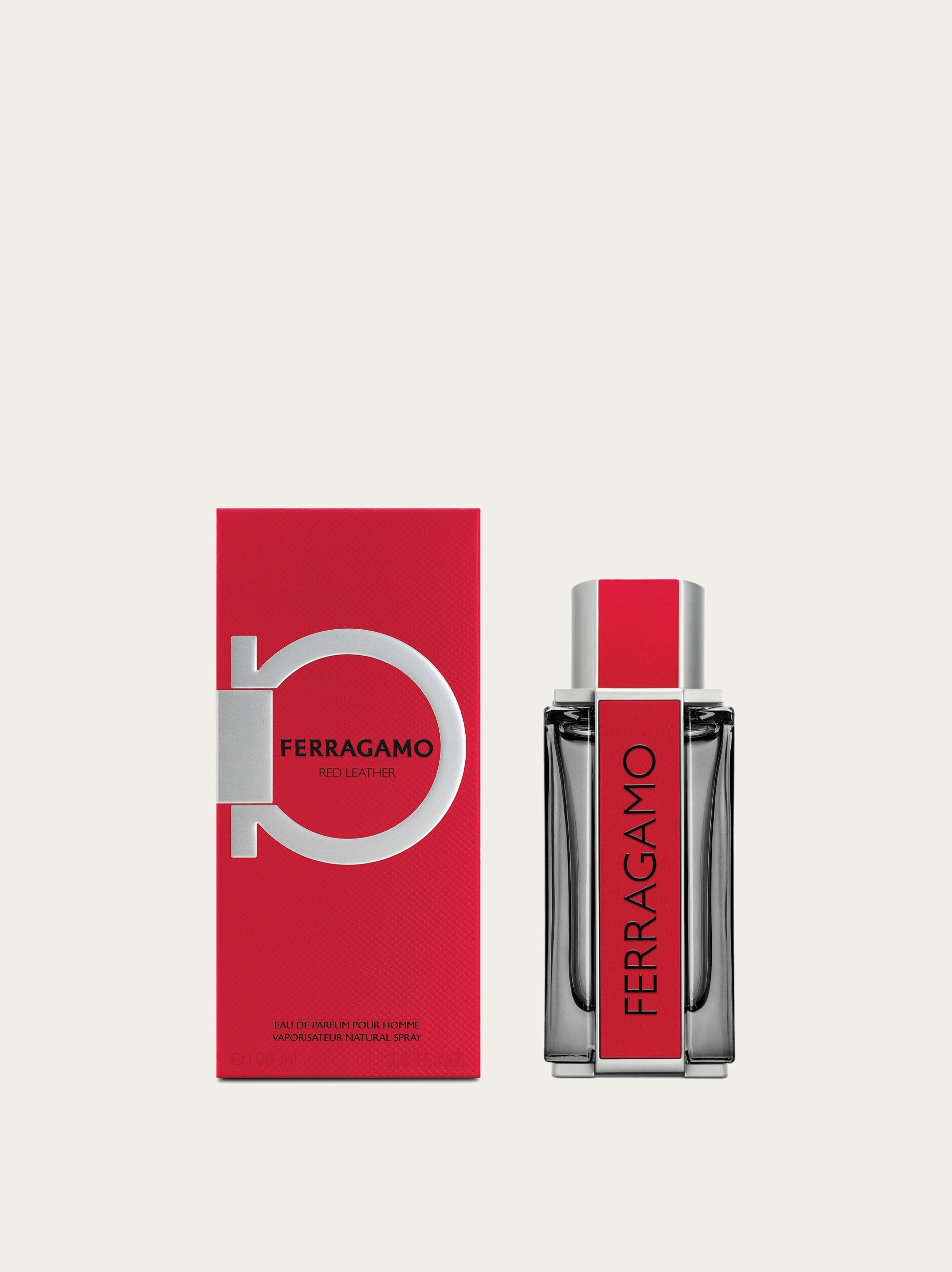 Ferragamo Red Leather- Edp 3.4 Fl.oz In Colorless