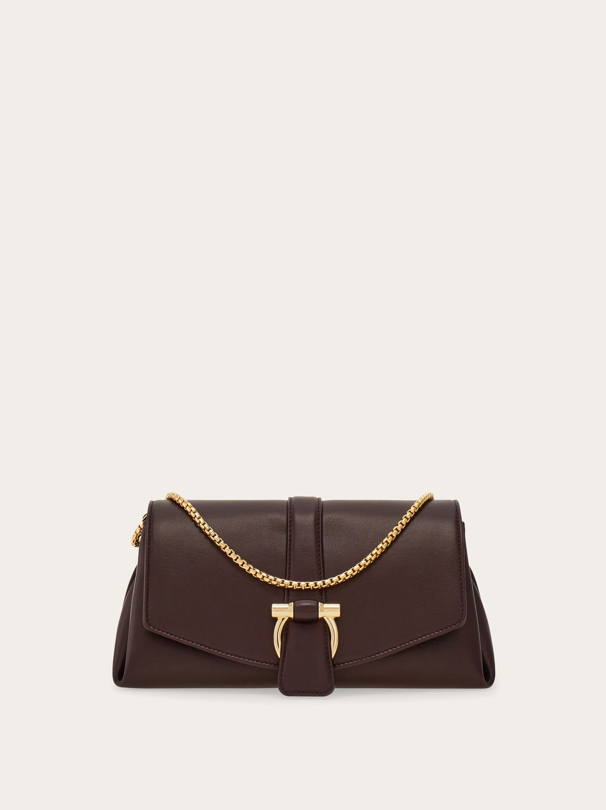 Ferragamo Front Flap Crossbody Bag (xs) In Red