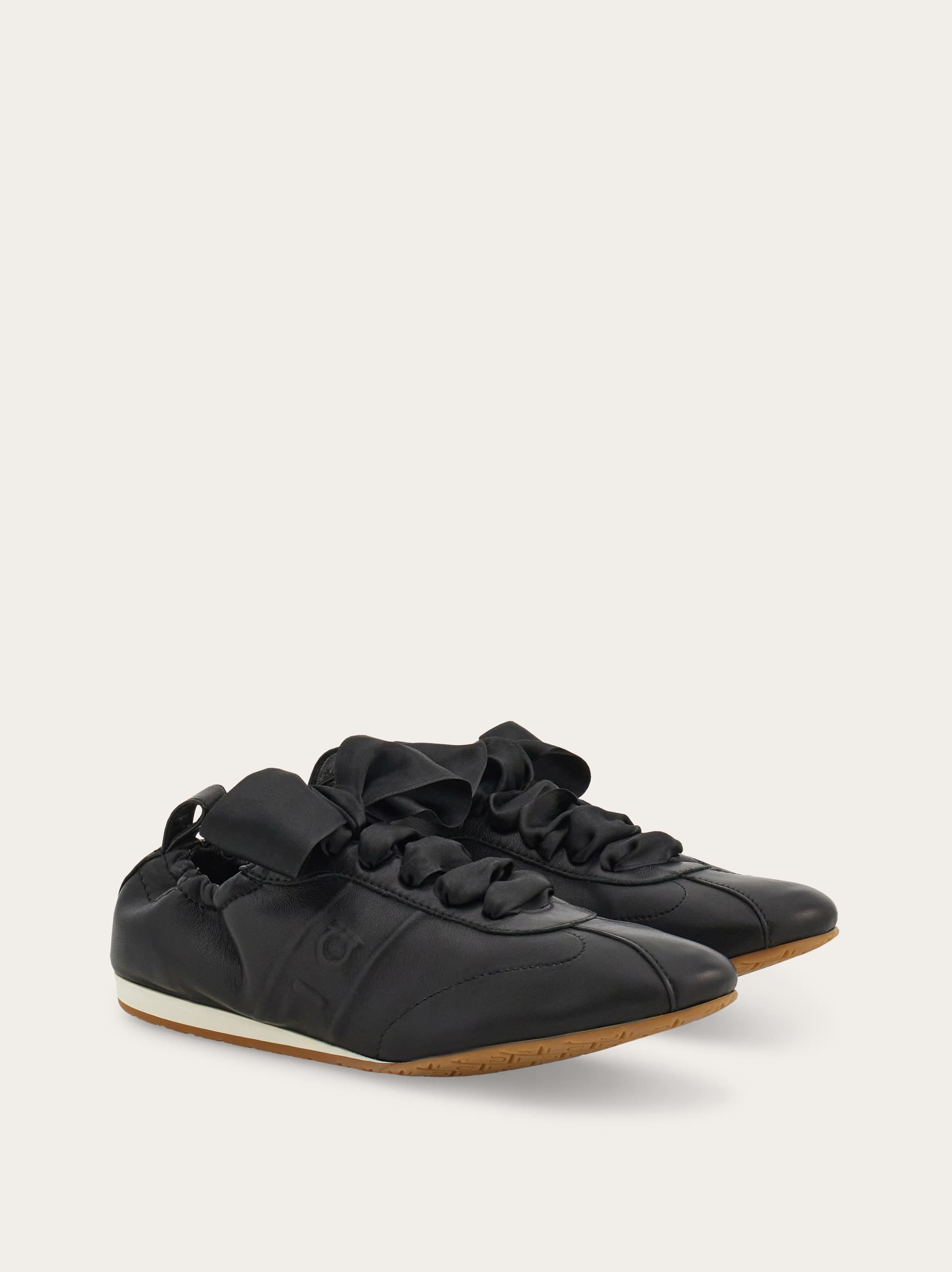 Ferragamo Damen Hybrid-sneaker Schwarz Größe 36 