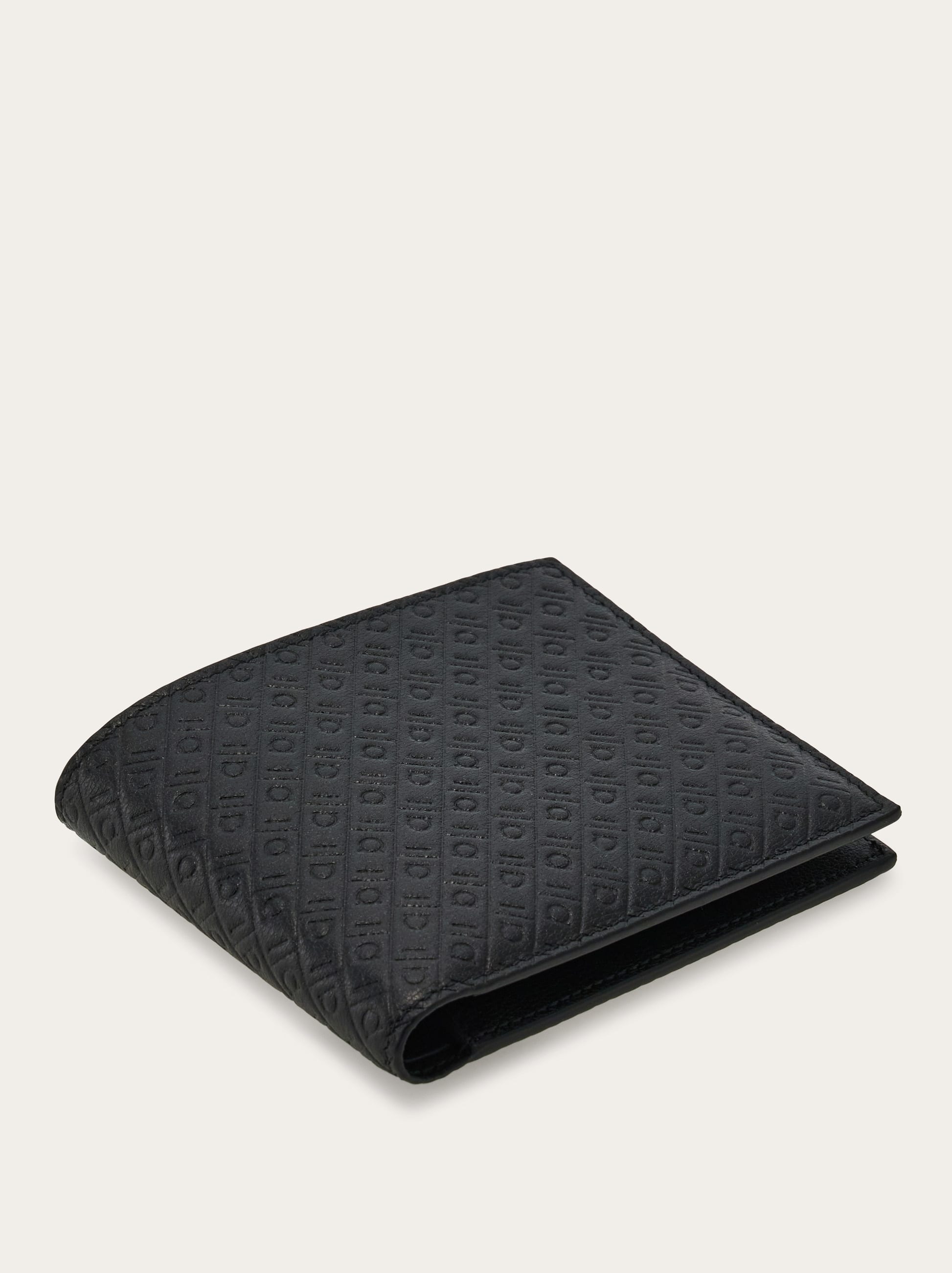  Ferragamo Herren Brieftasche Ferragamo Monogram Schwarz 