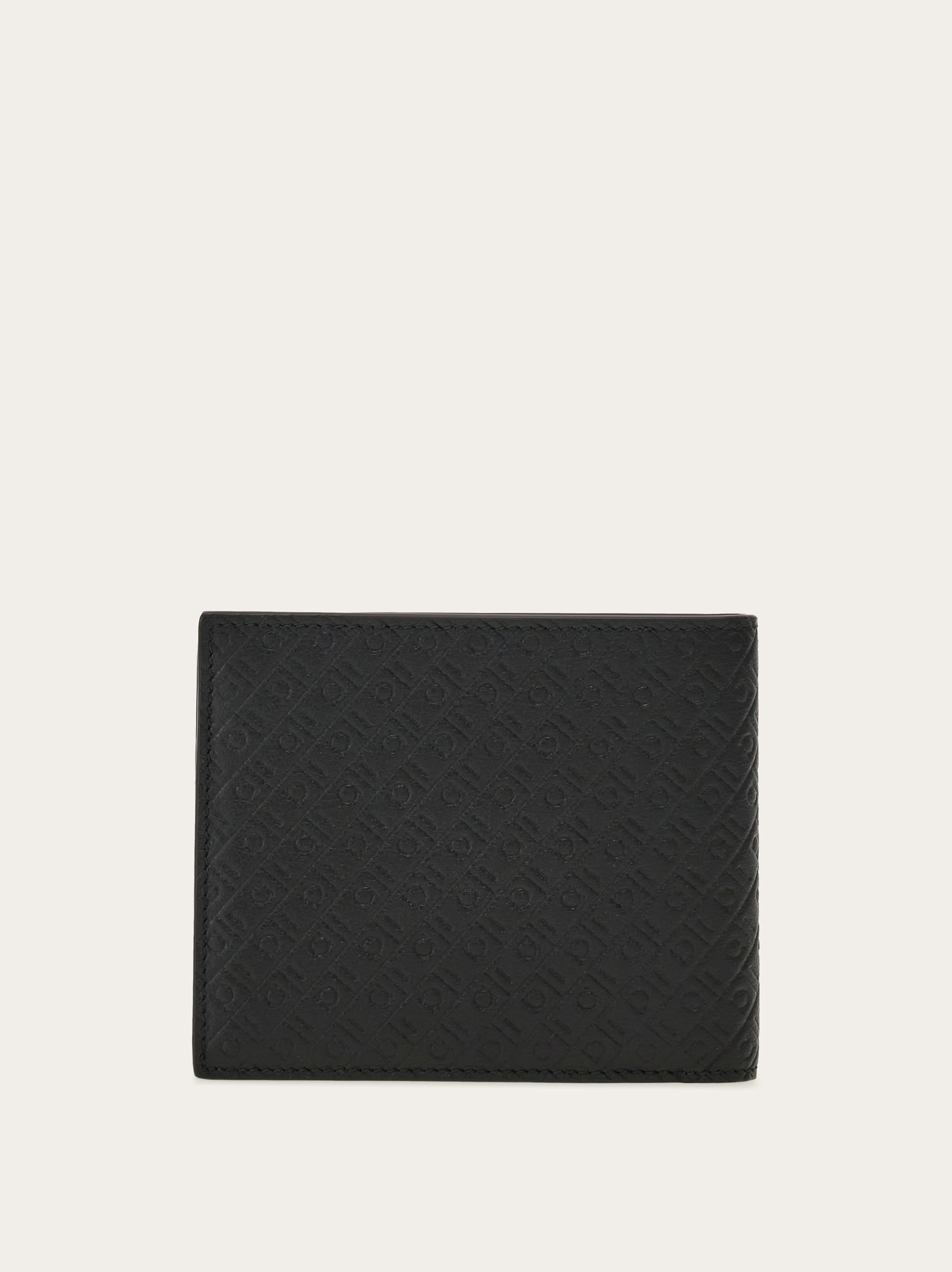  Ferragamo Herren Brieftasche Ferragamo Monogram Schwarz 