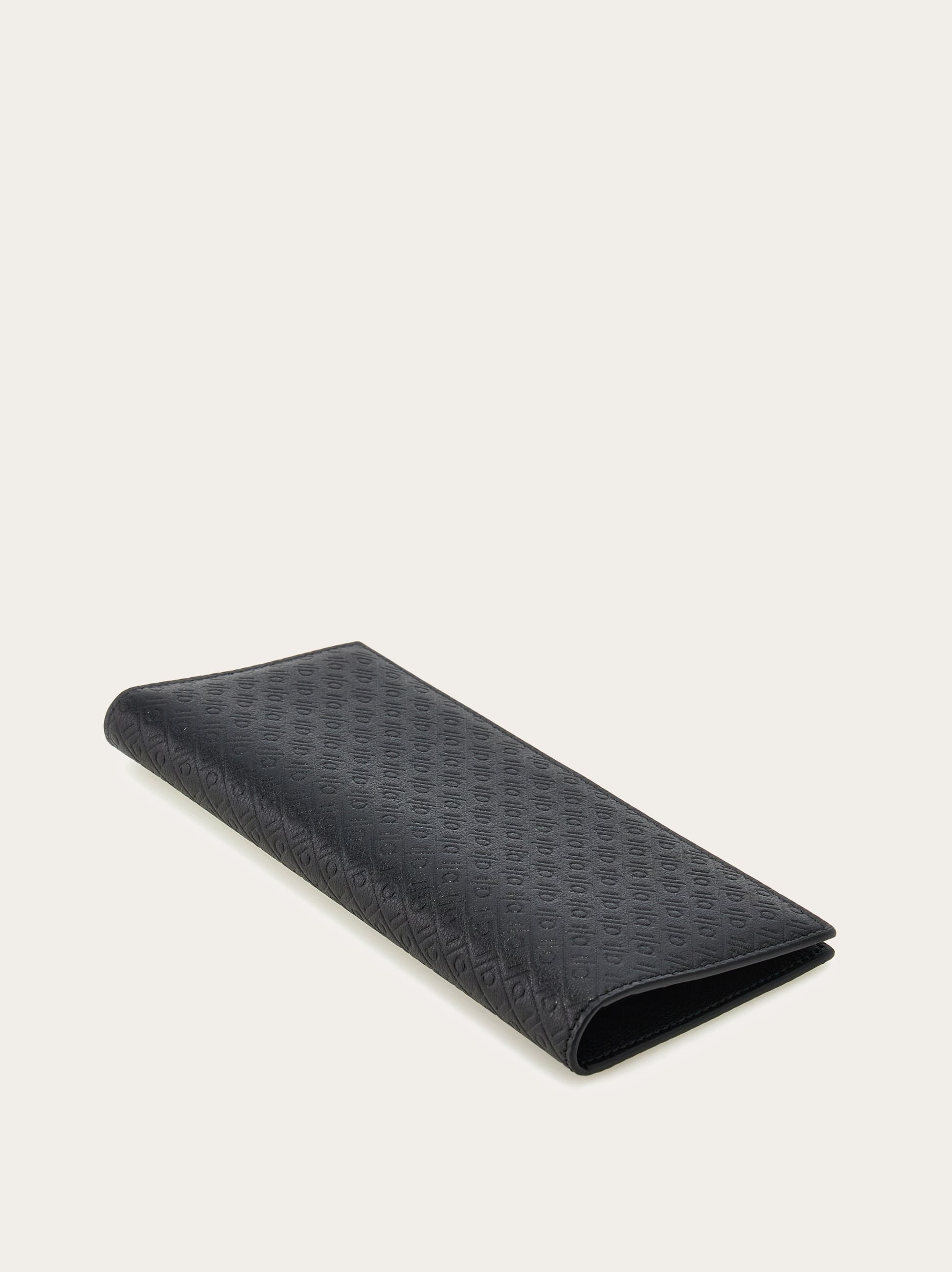  Ferragamo Herren Organizer-brieftasche Ferragamo Monogram Schwarz 