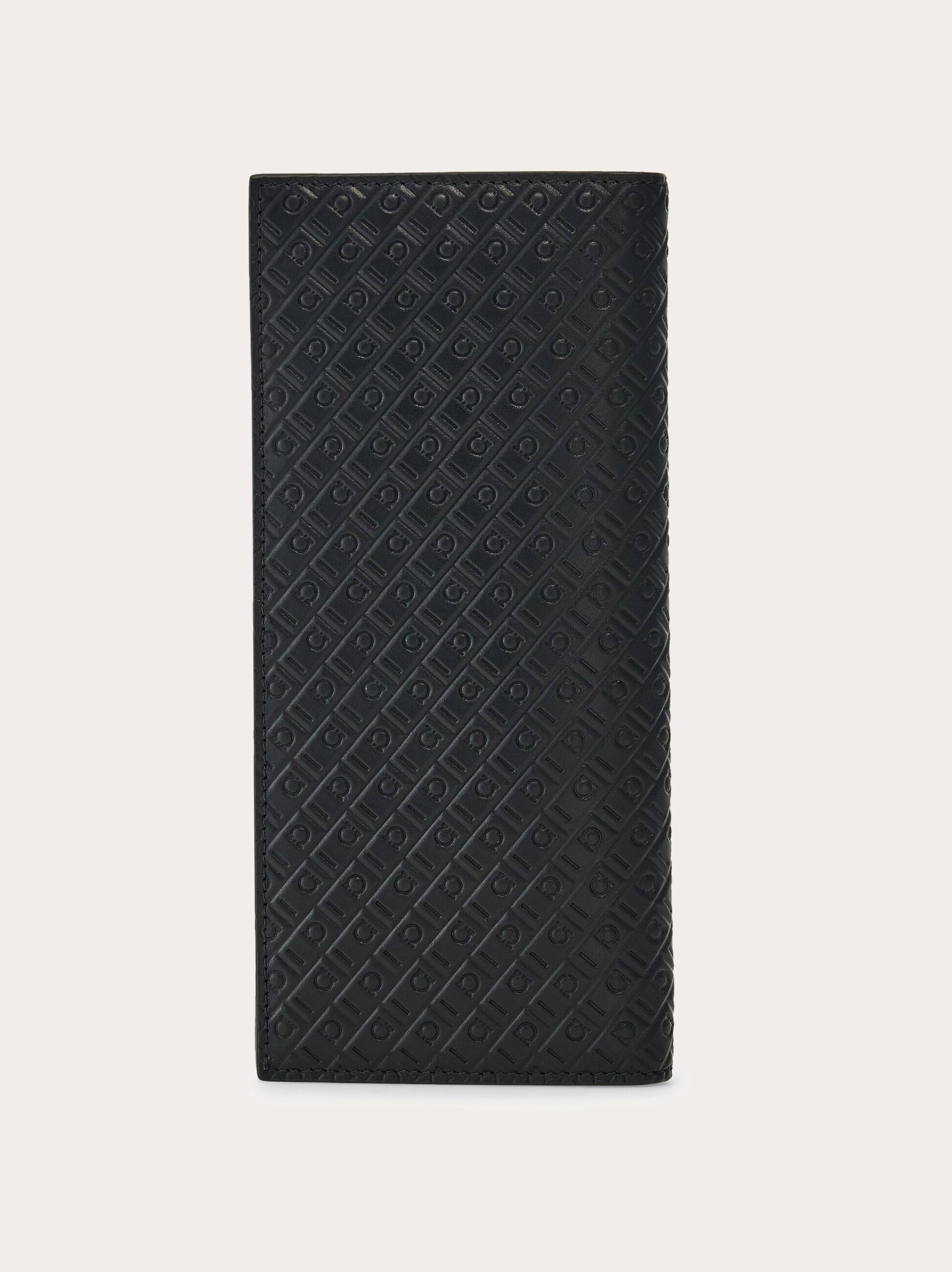  Ferragamo Herren Organizer-brieftasche Ferragamo Monogram Schwarz 