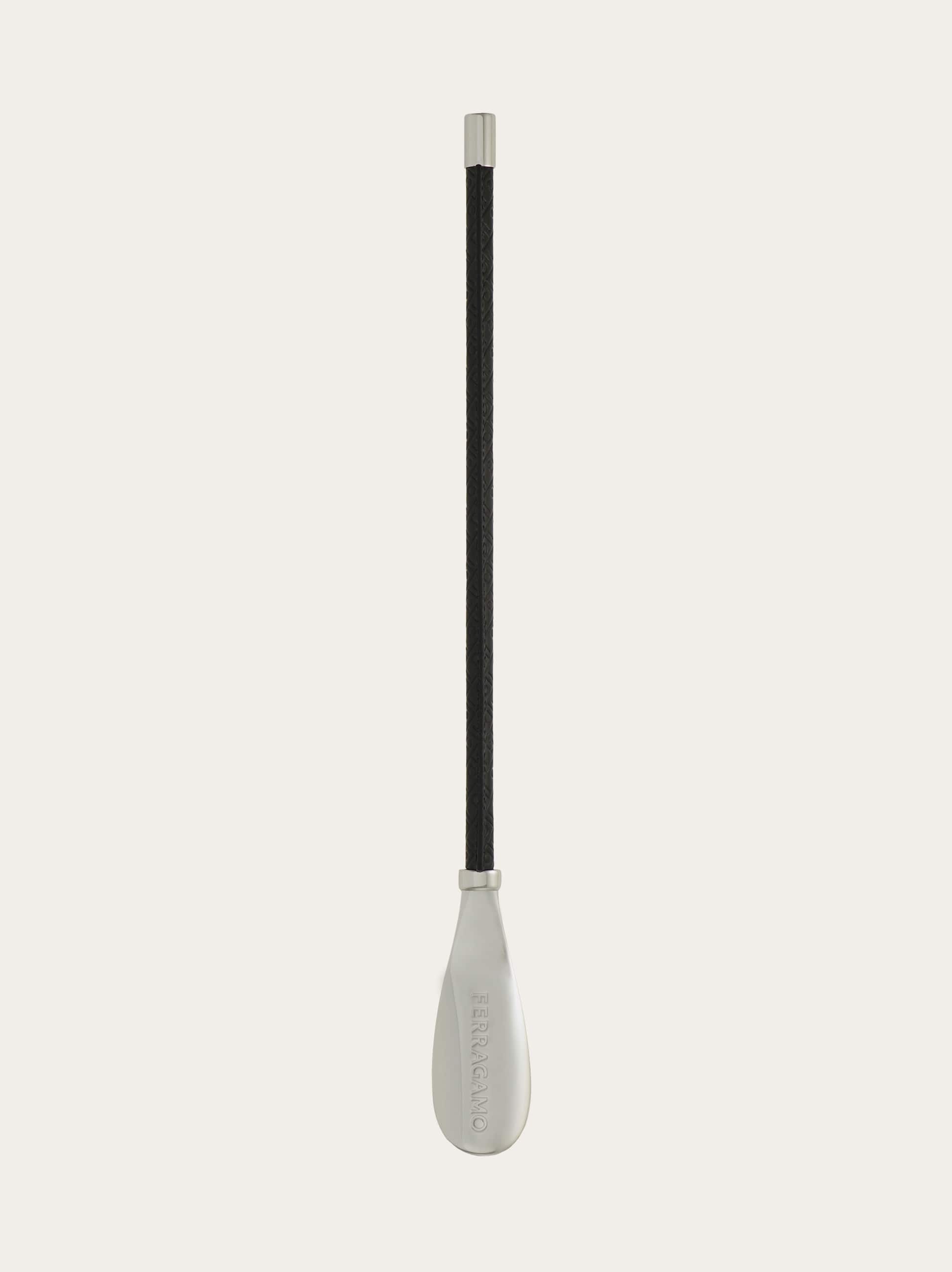 Ferragamo Shoe Horn In Black