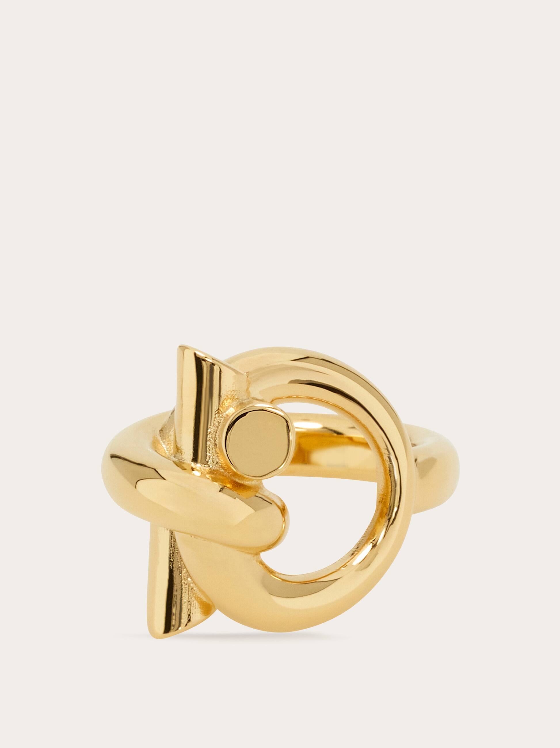 Ferragamo Gancini Ring In Gold