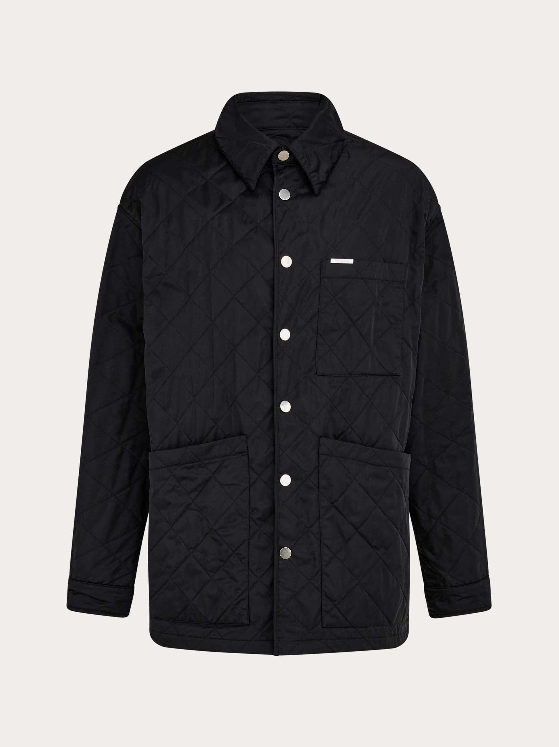 Ferragamo Uomo Blouson trapuntato Nero