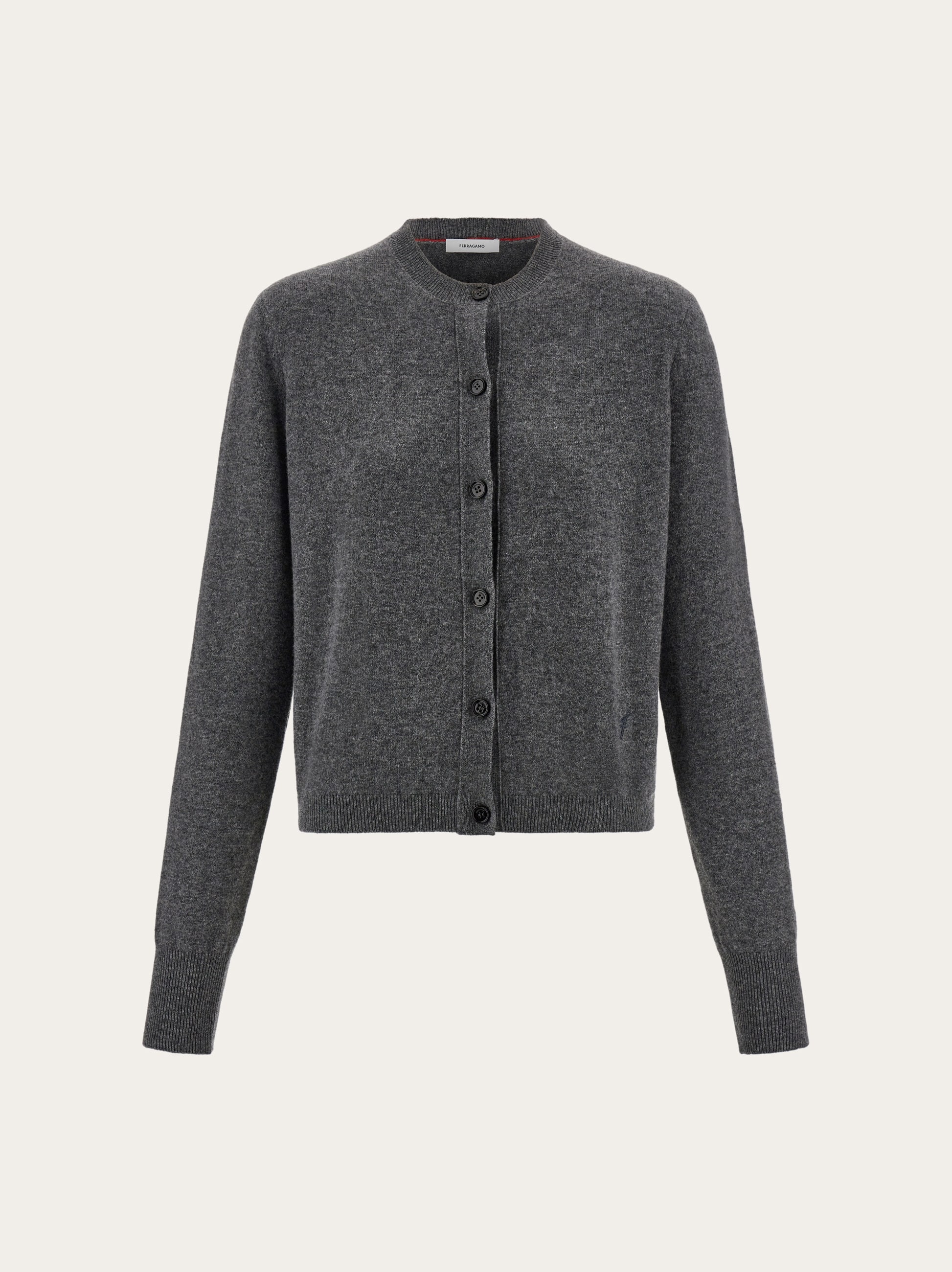 Ferragamo Donna Cardigan in cashmere Grigio