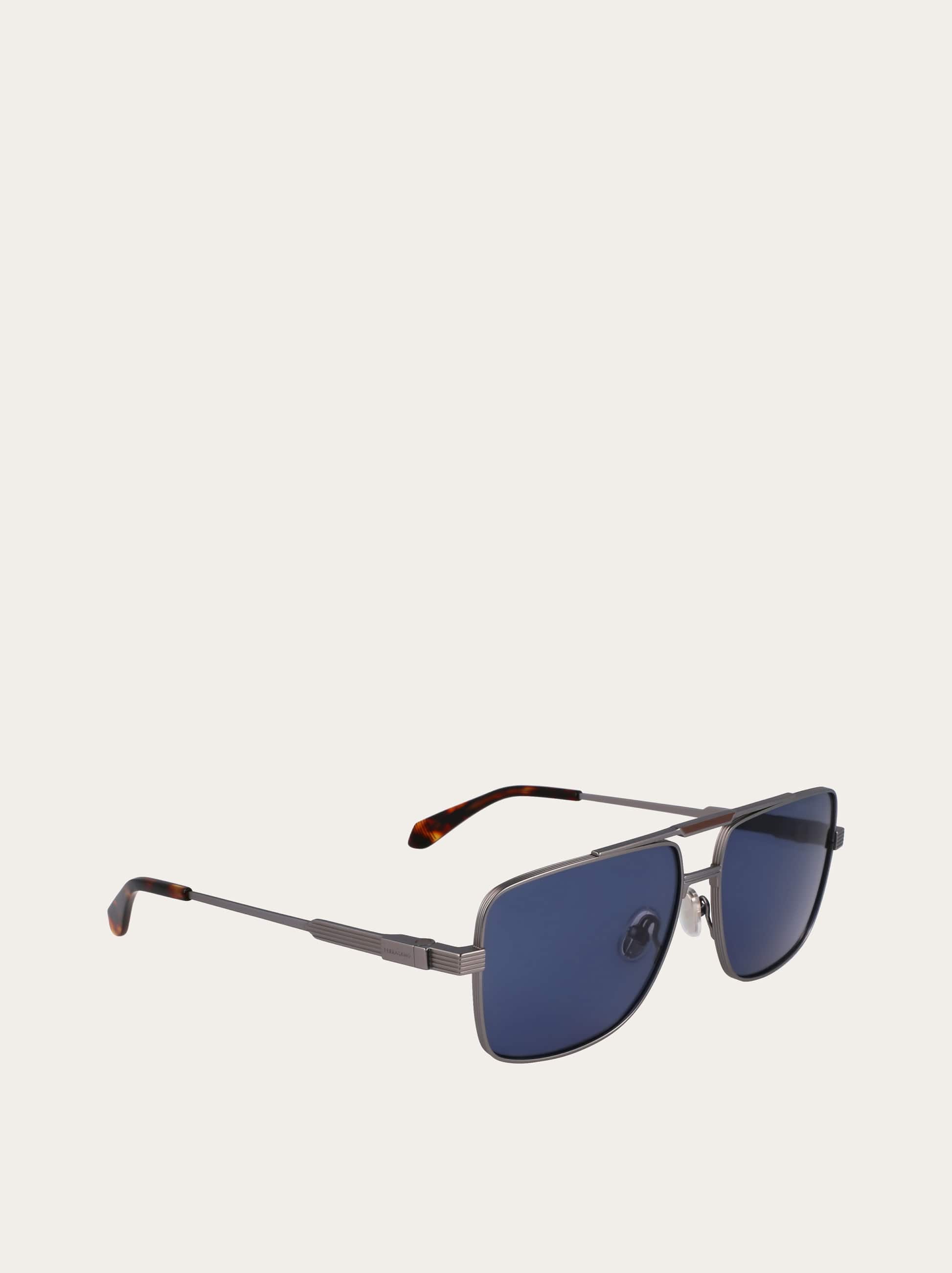  Ferragamo Herren Navigator-sonnenbrillen Blau 