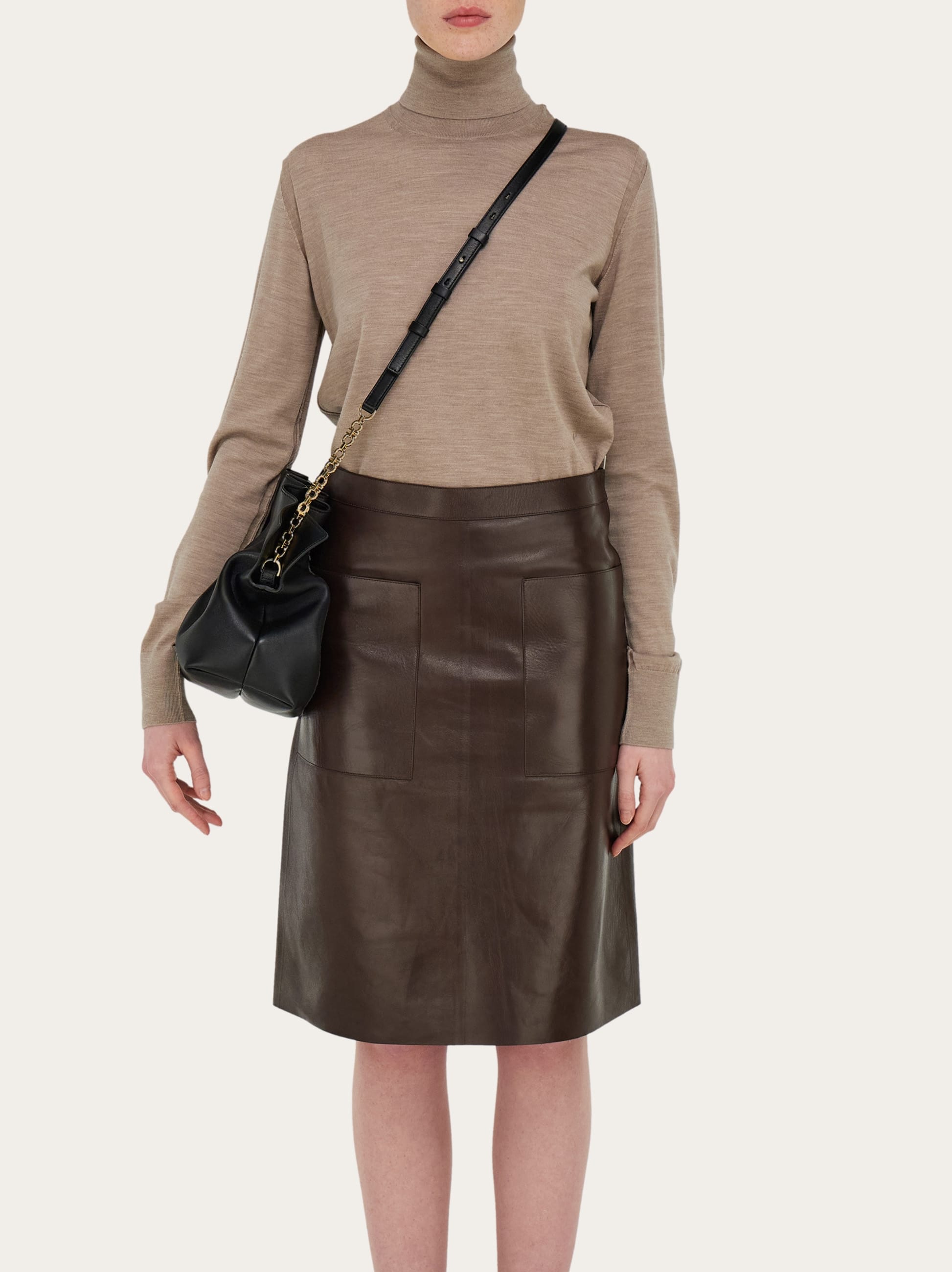  Ferragamo Damen Ferragamo Soft-bag (m) Schwarz 