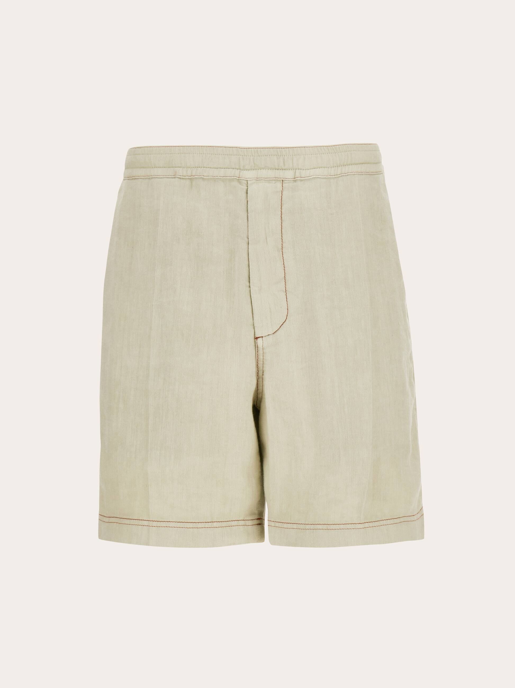 Ferragamo Uomo Bermuda Beige