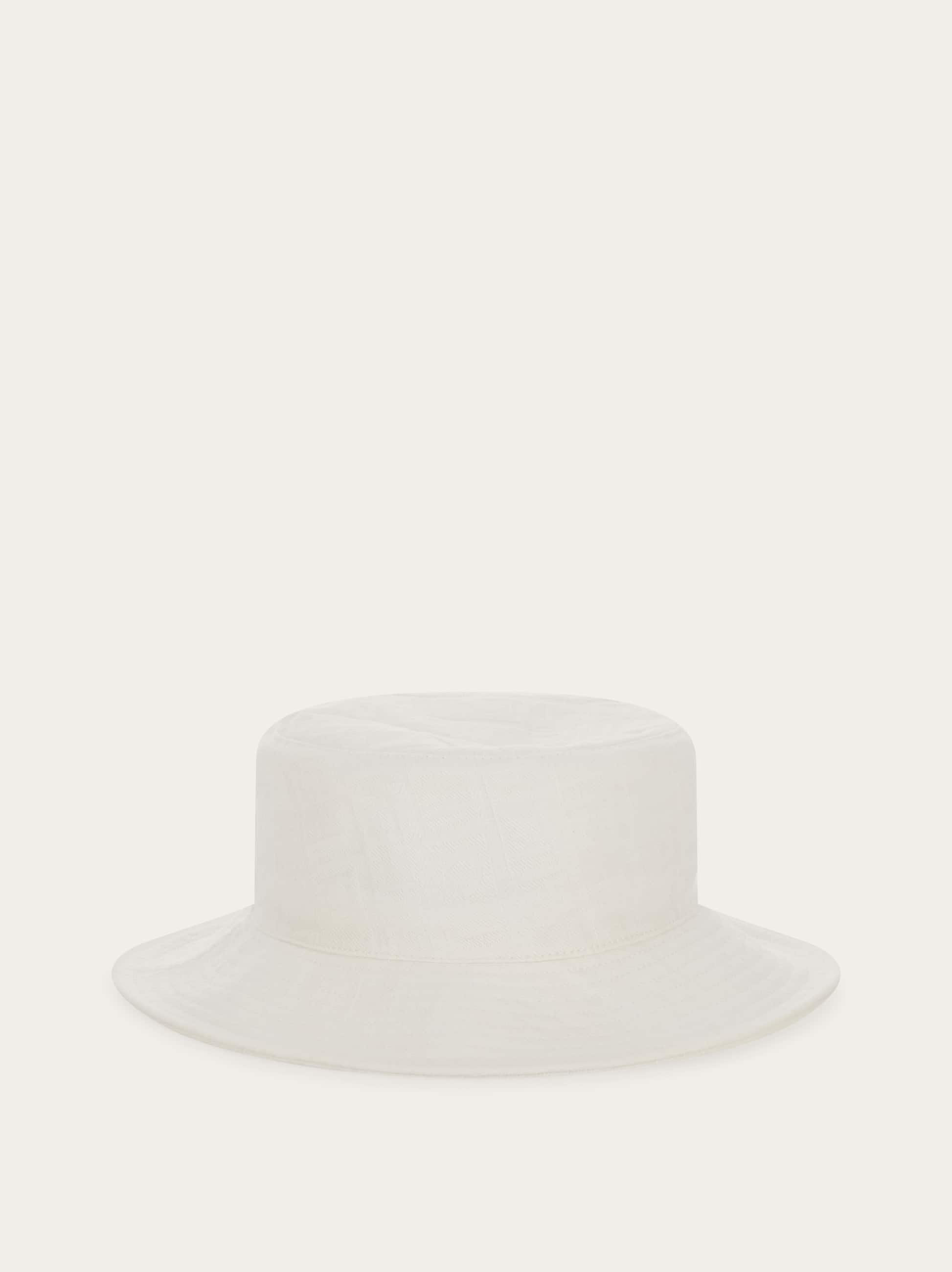 Ferragamo Donna Cappello Ferragamo Monogram Bianco