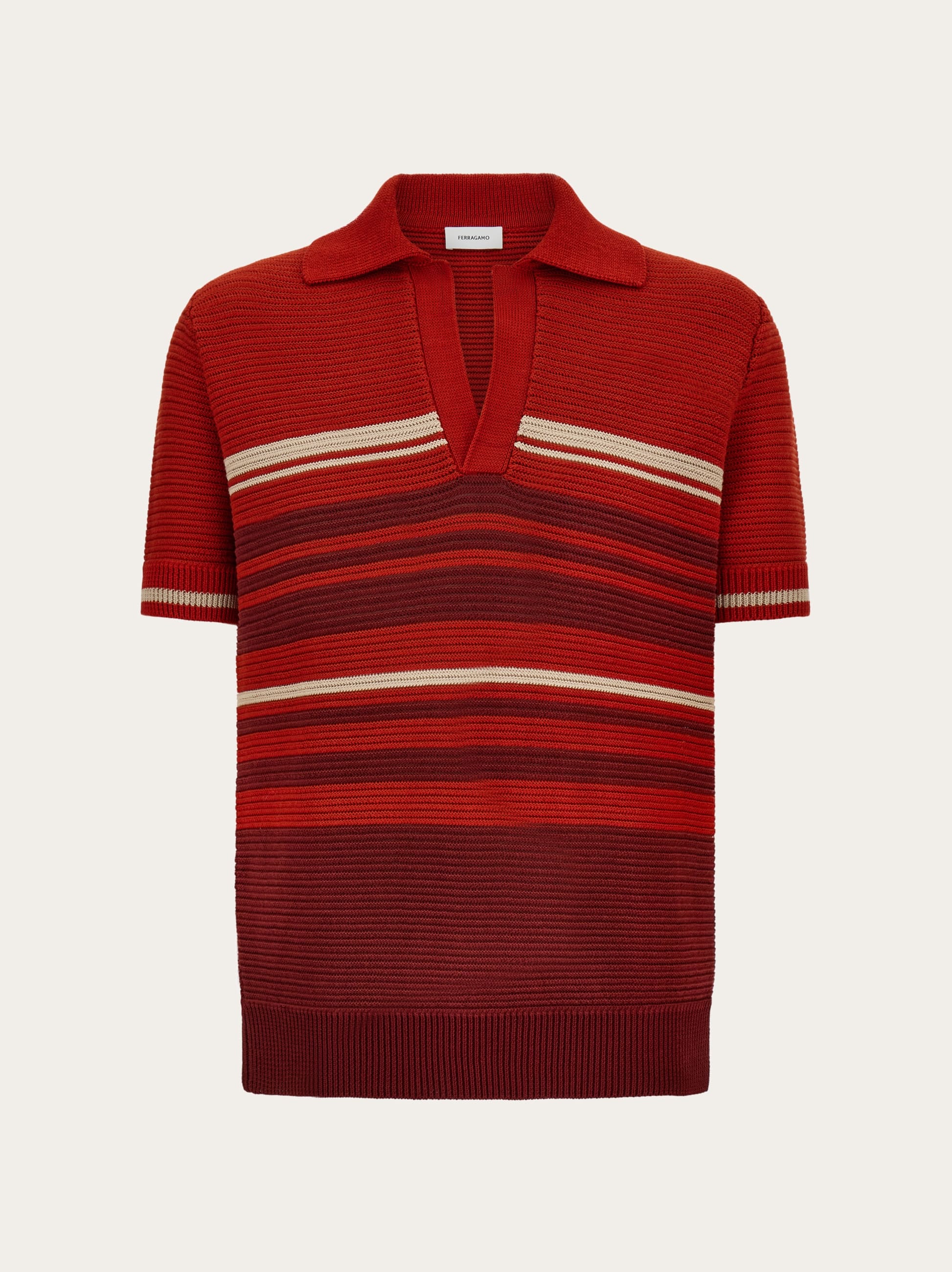 Ferragamo Uomo Polo in maglia Marrone