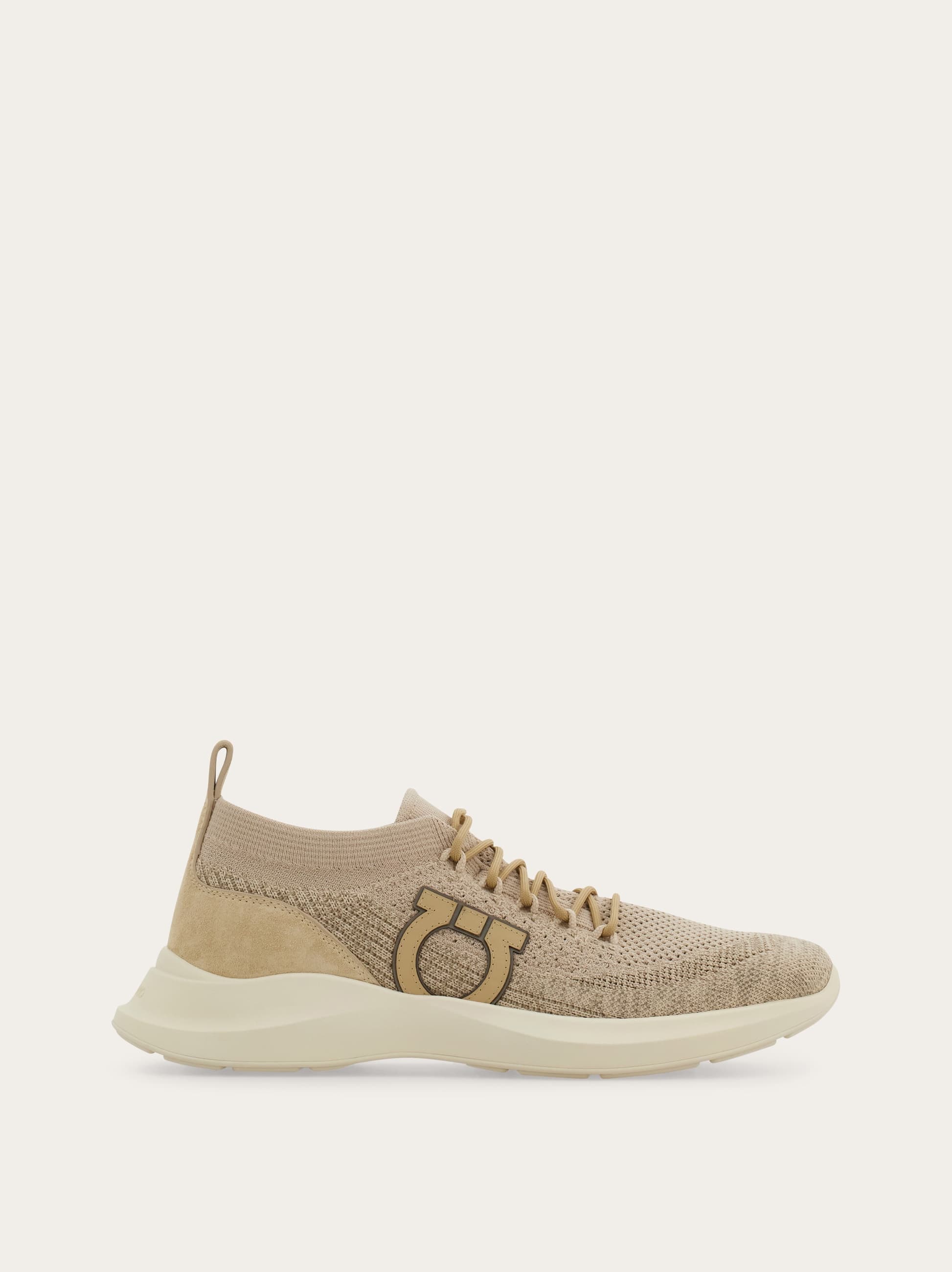 Ferragamo Uomo Sneaker Gancini Grigio Taglia 42