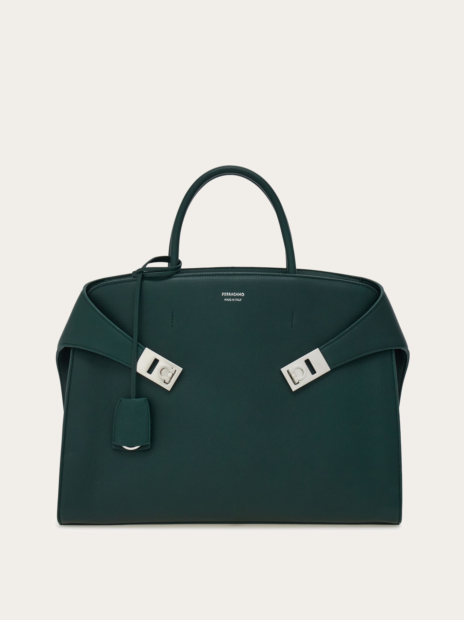 Ferragamo Uomo Borsa da lavoro Hug Verde