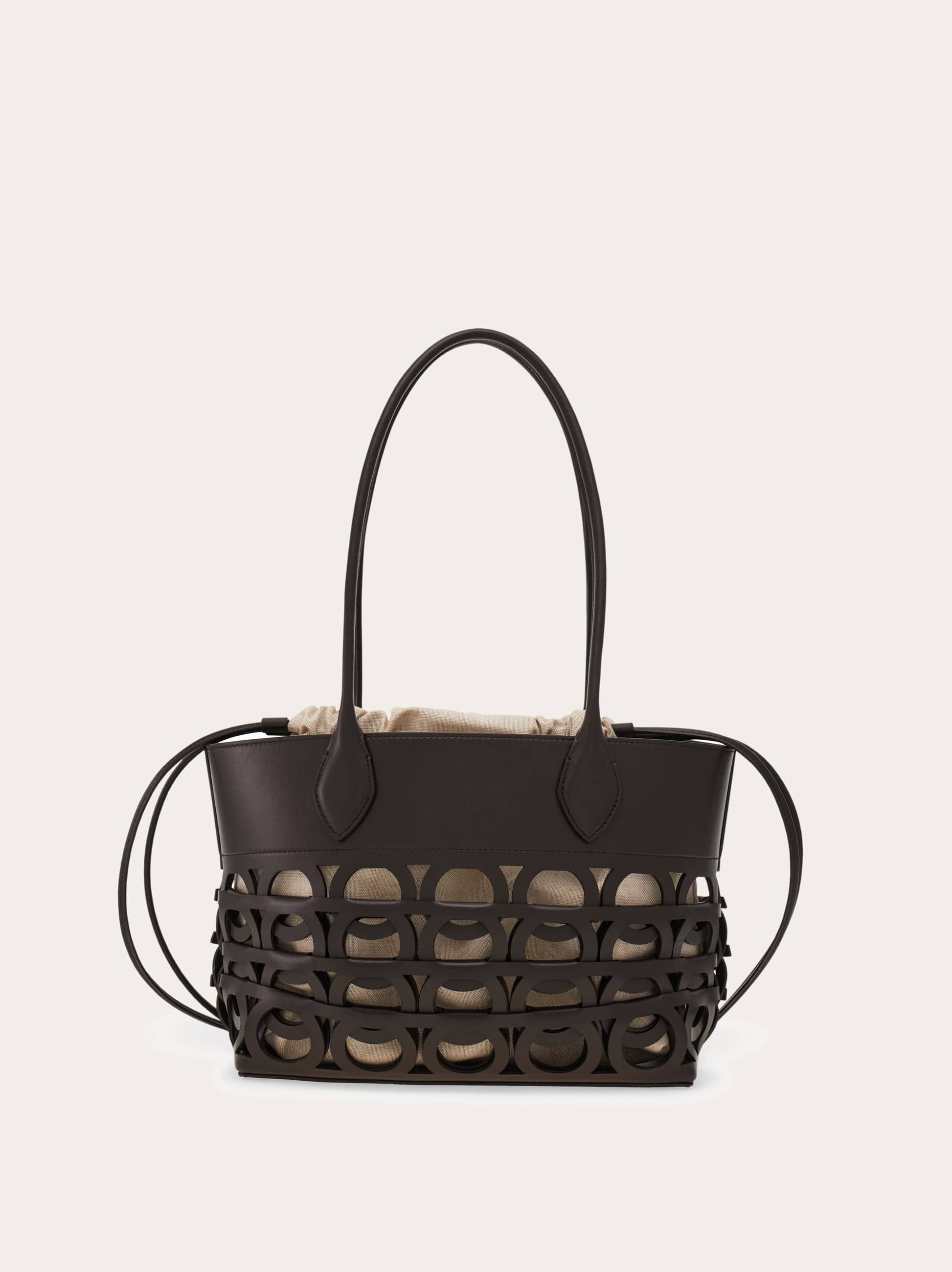  Ferragamo Damen Gancini Tote Bag (s) Braun 