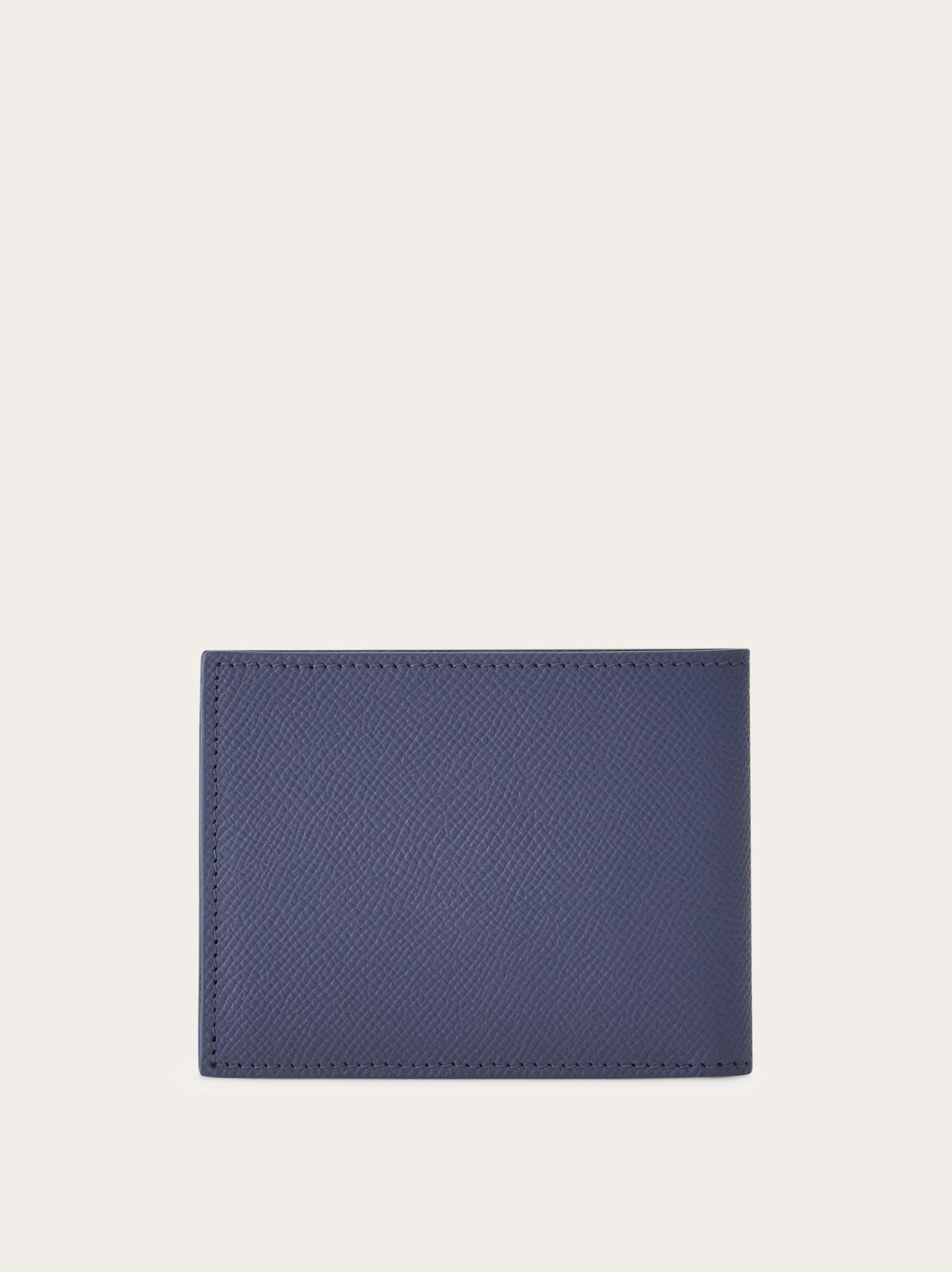  Ferragamo Herren Gancini Brieftasche Blau 