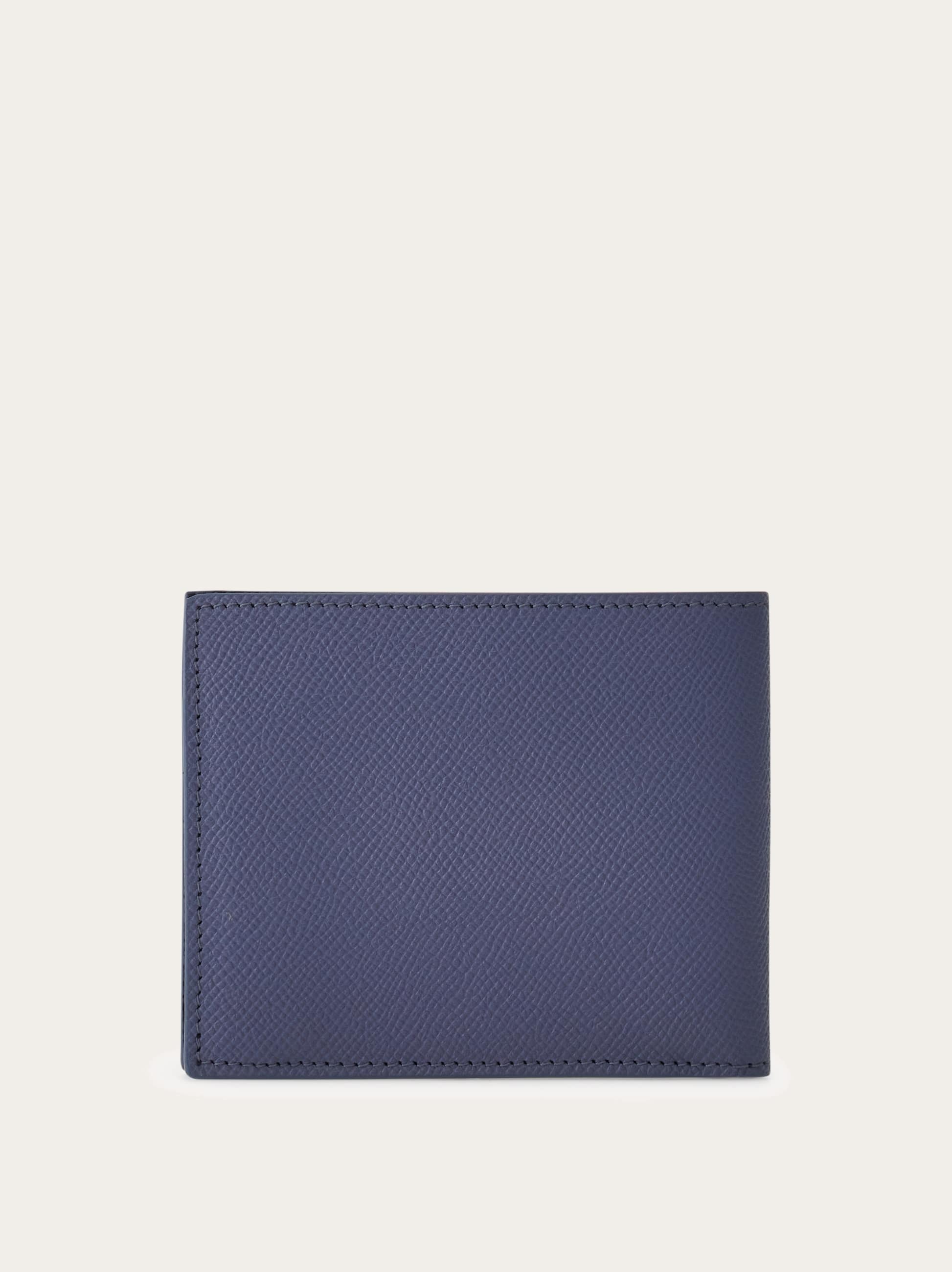  Ferragamo Herren Gancini Brieftasche Blau 